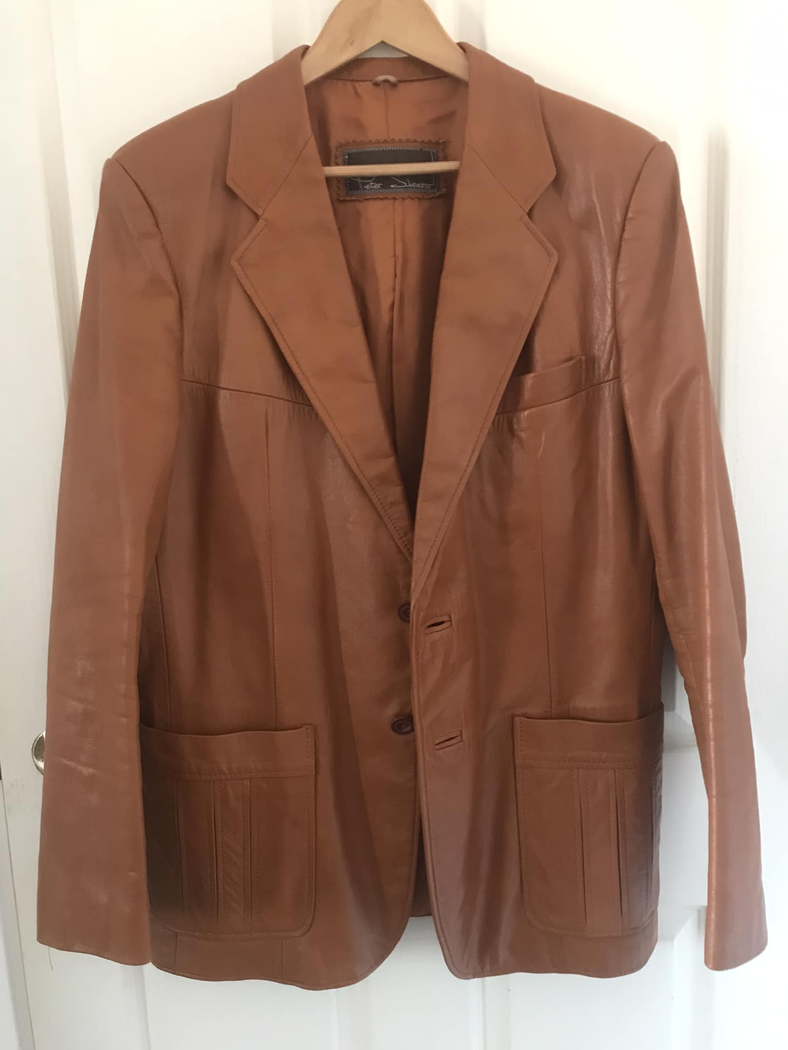 Removing musty smell from vintage leather jacket?