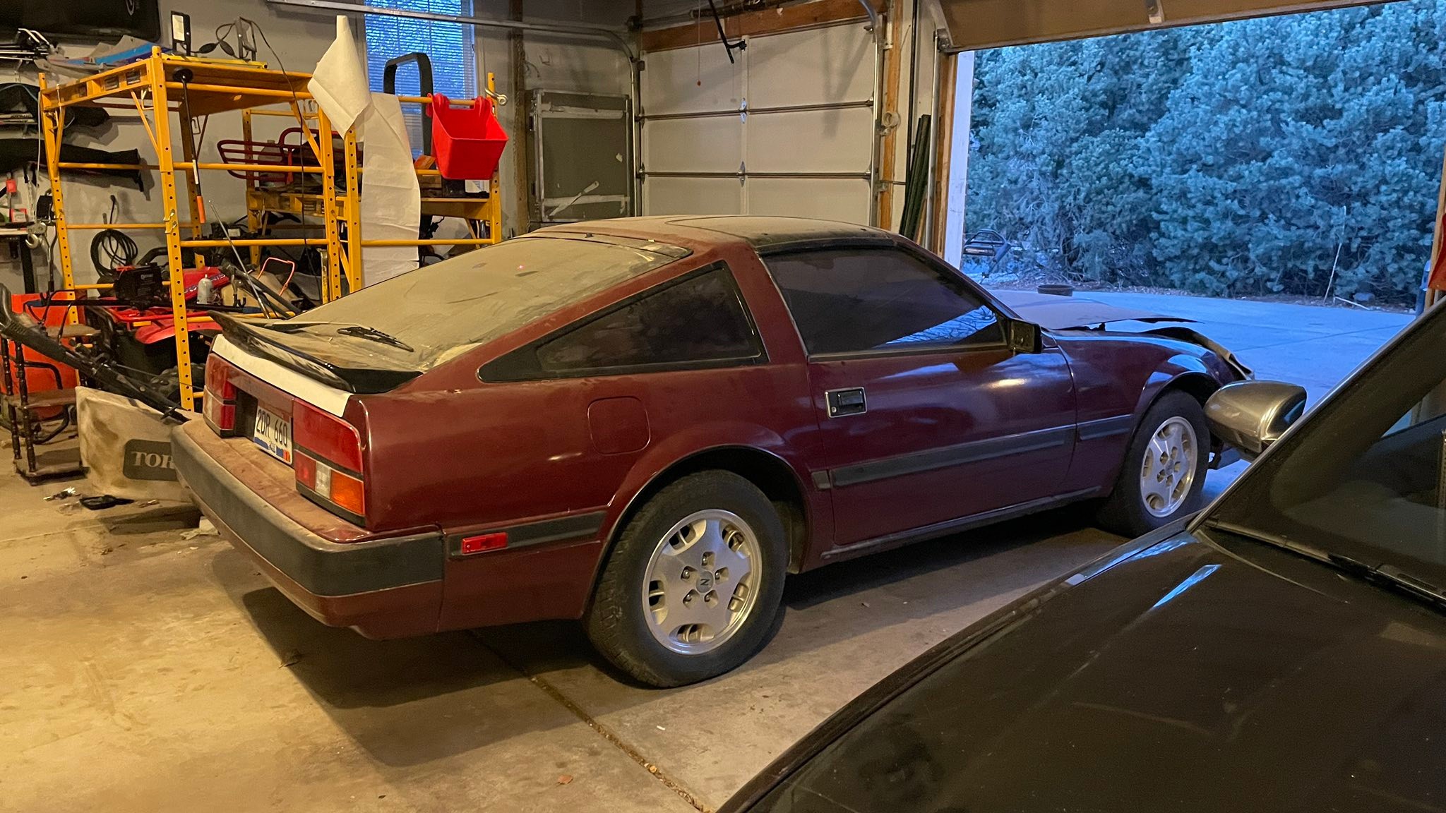 Restoring a 1984 Nissan 300ZX Turbo with my son
