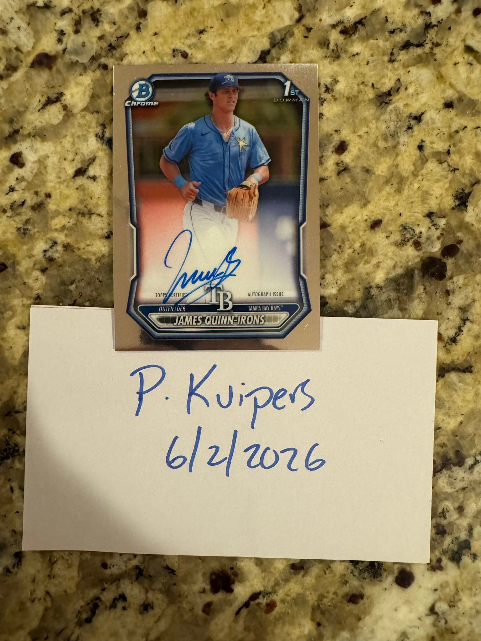 2026 Bowman Chrome James Quinn-Irons auto