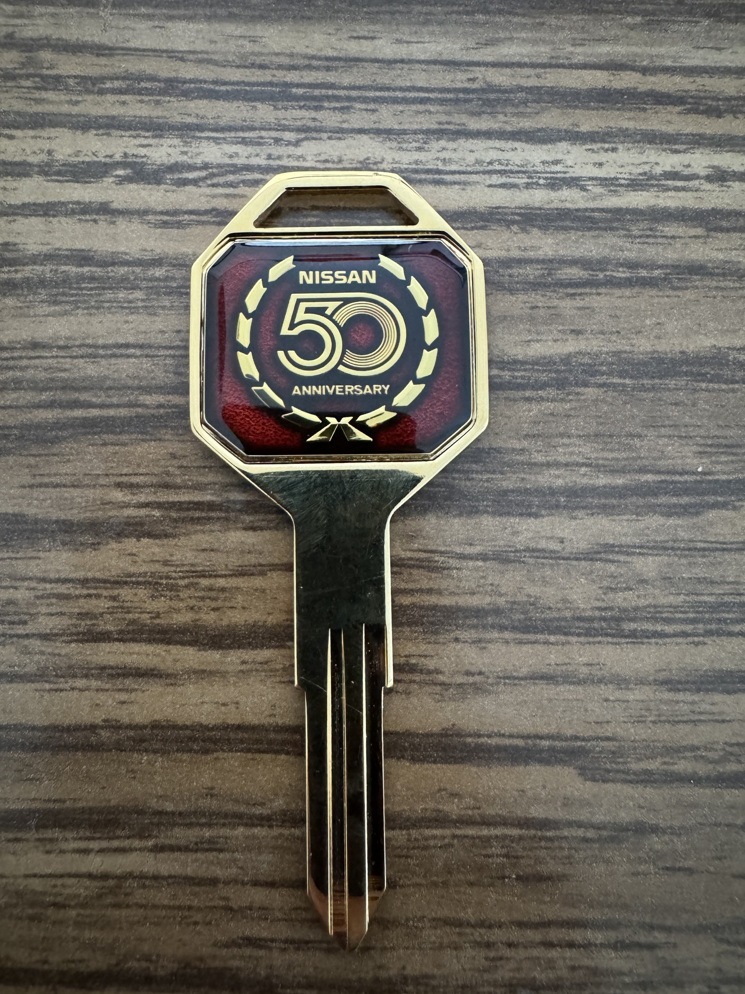 Nissan 50th Anniversary uncut key for sale