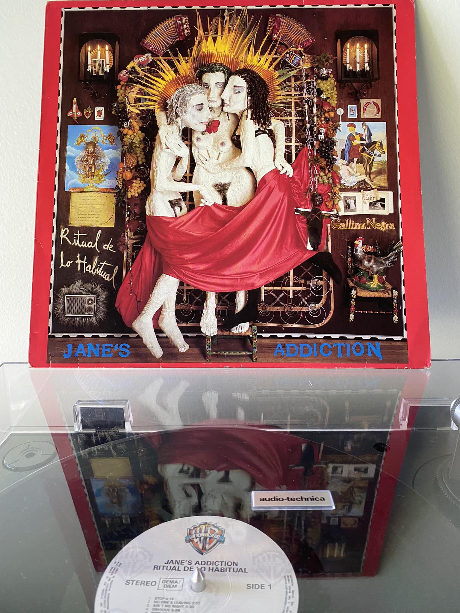 T-shirt Uomo Jane's Addiction - Ritual De Lo Habitual - Nera, Cotone - Made In USA