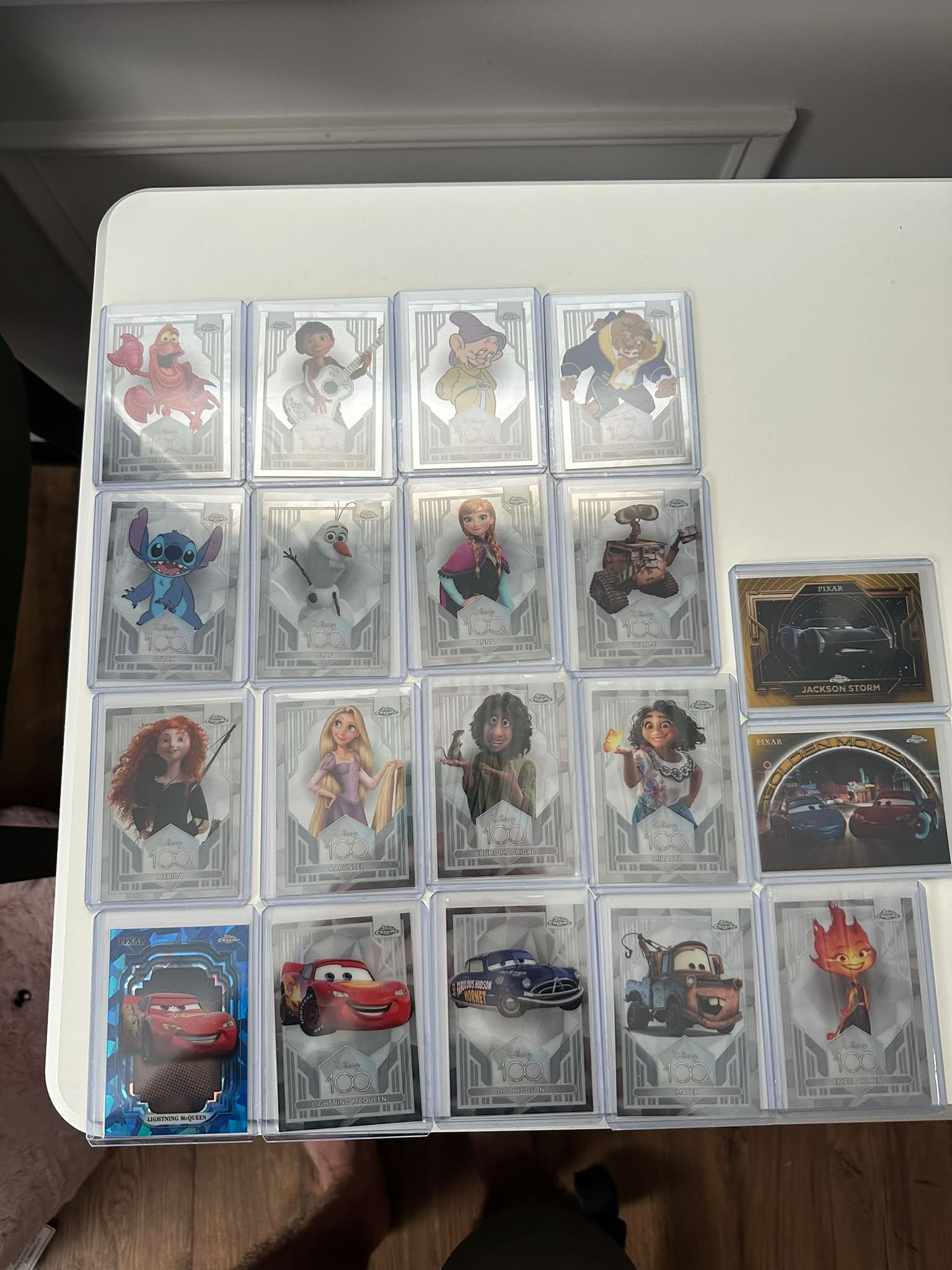 Disney dual auto trading cards for sale