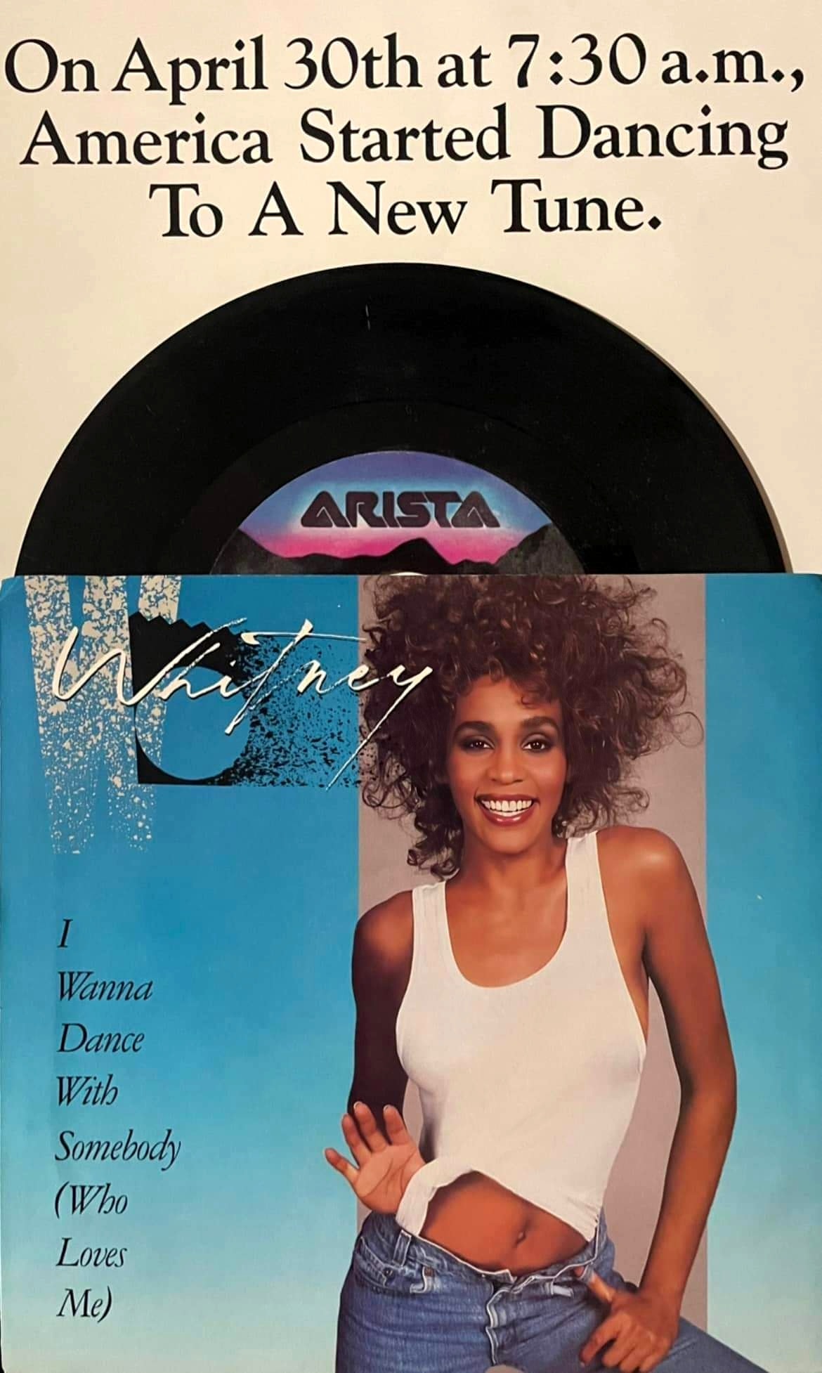 39 years ago today, Whitney Houston released “I Wanna Dance With
