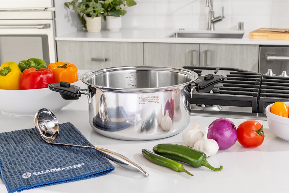 Saladmaster limited edition stackable cookware for efficient cooking