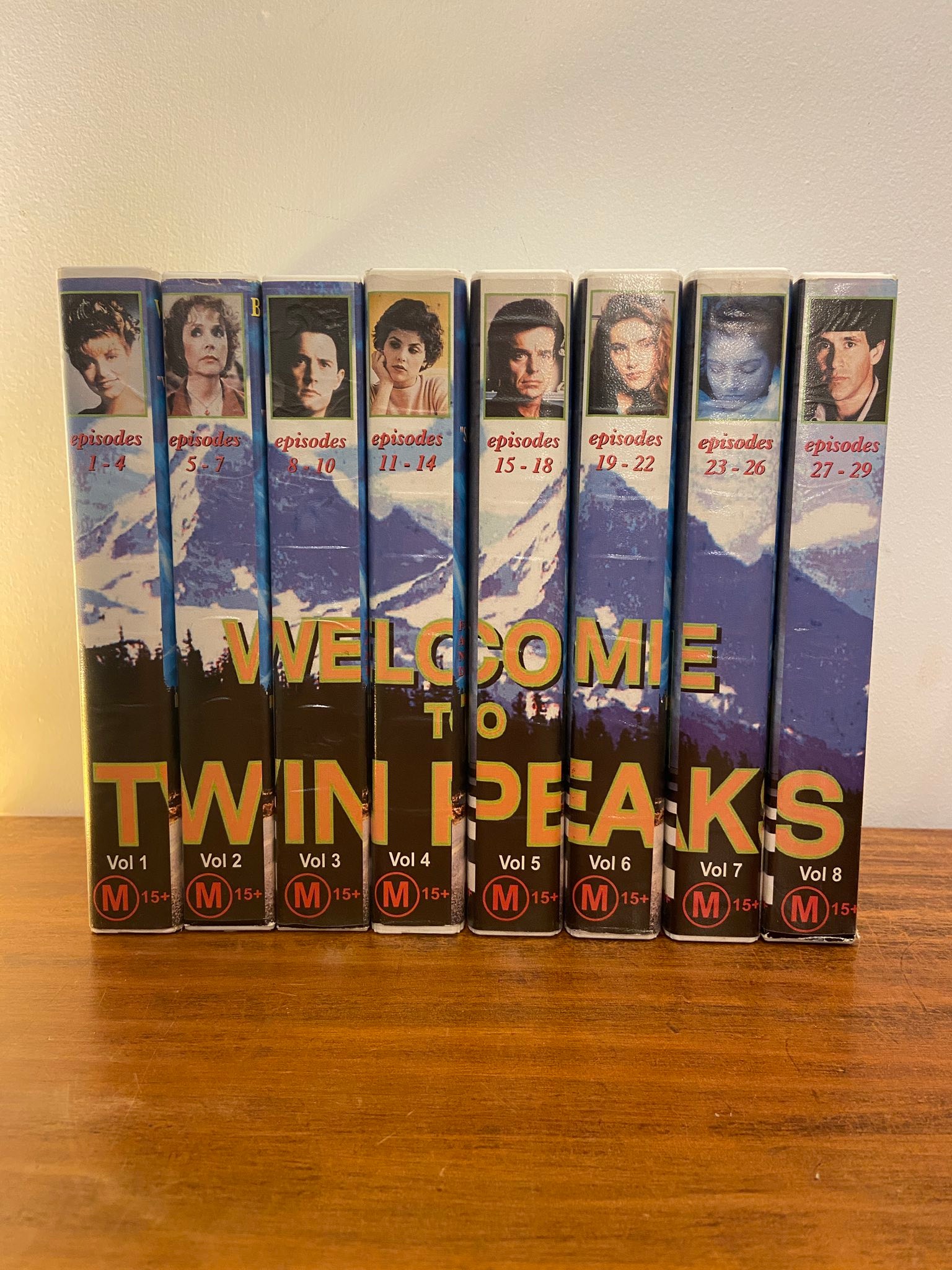 What is the value of the Australian Twin Peaks cassette box set?