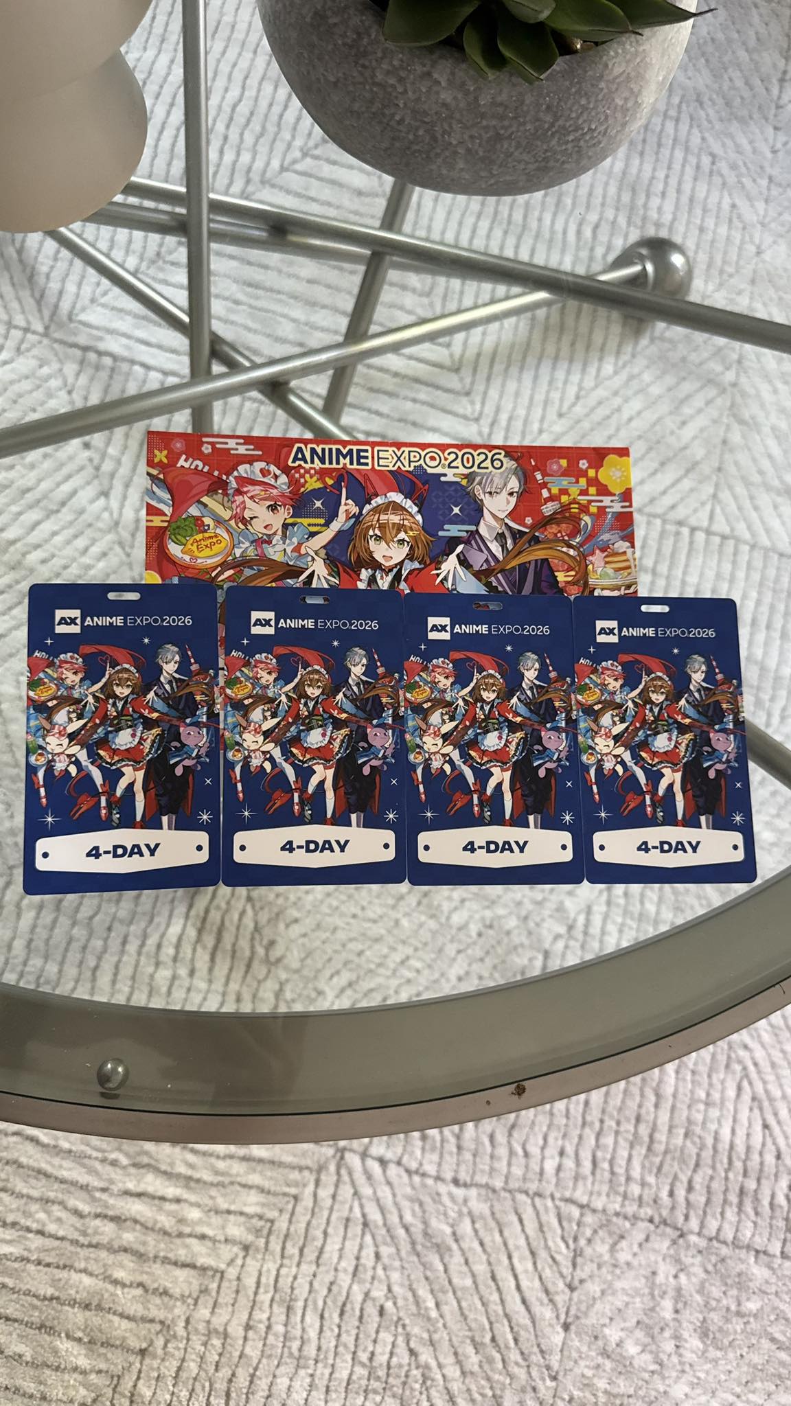 Anime Expo 2026 4-day passes for sale