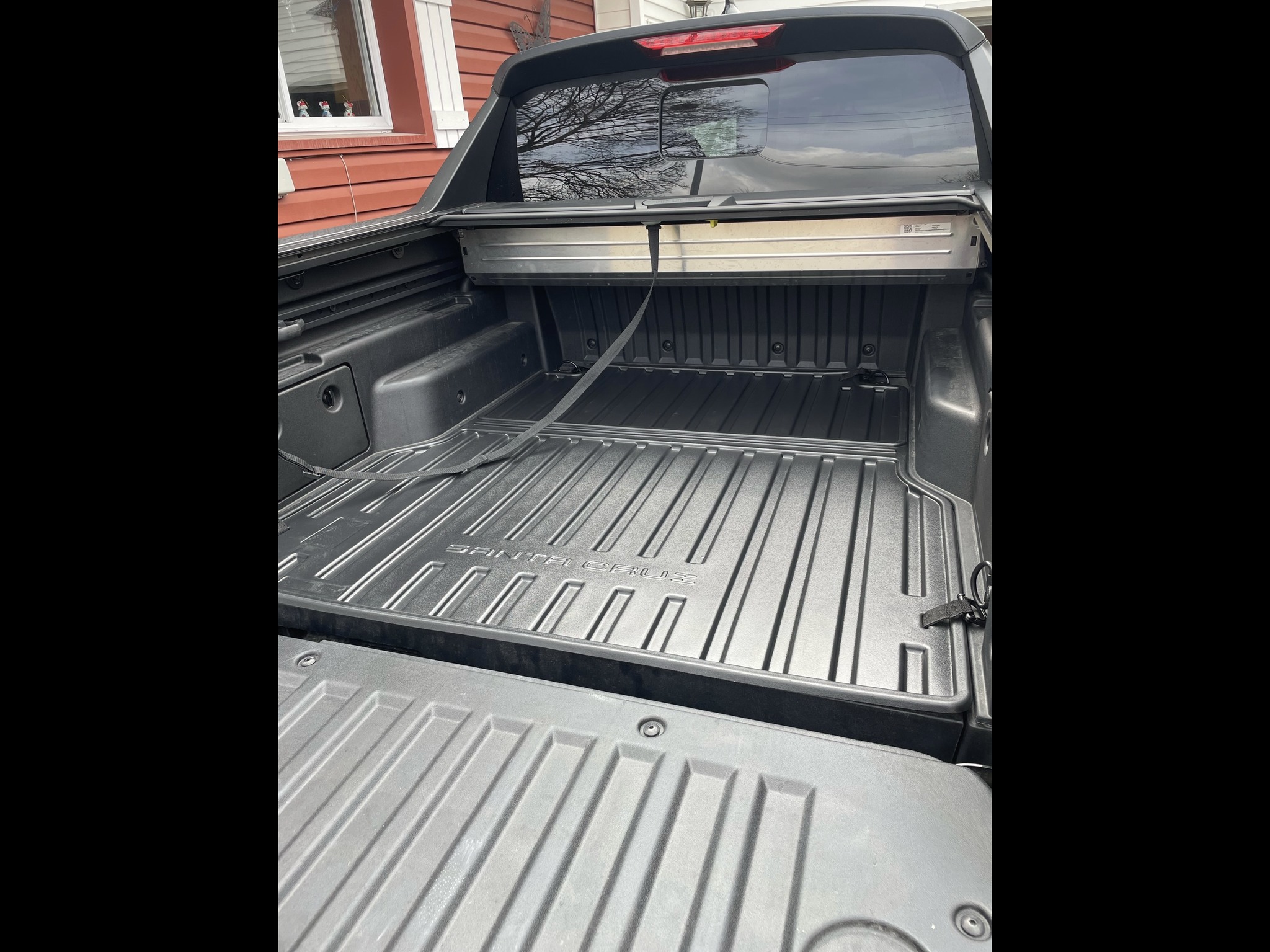 Black Matte Raised Tailgate Letters For Hyundai Santa Cruz 2022-2026 - US Made