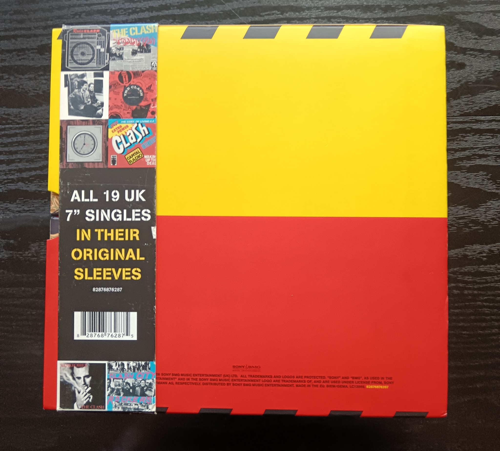 Who has The Clash singles box set?