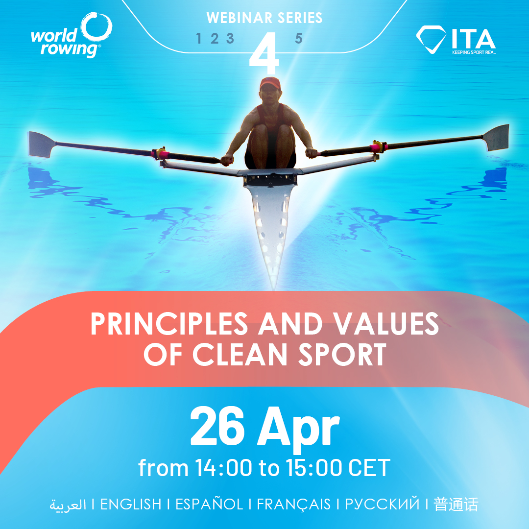 World Rowing - PRINCIPLES AND VALUES OF CLEAN SPORT: The... | Facebook