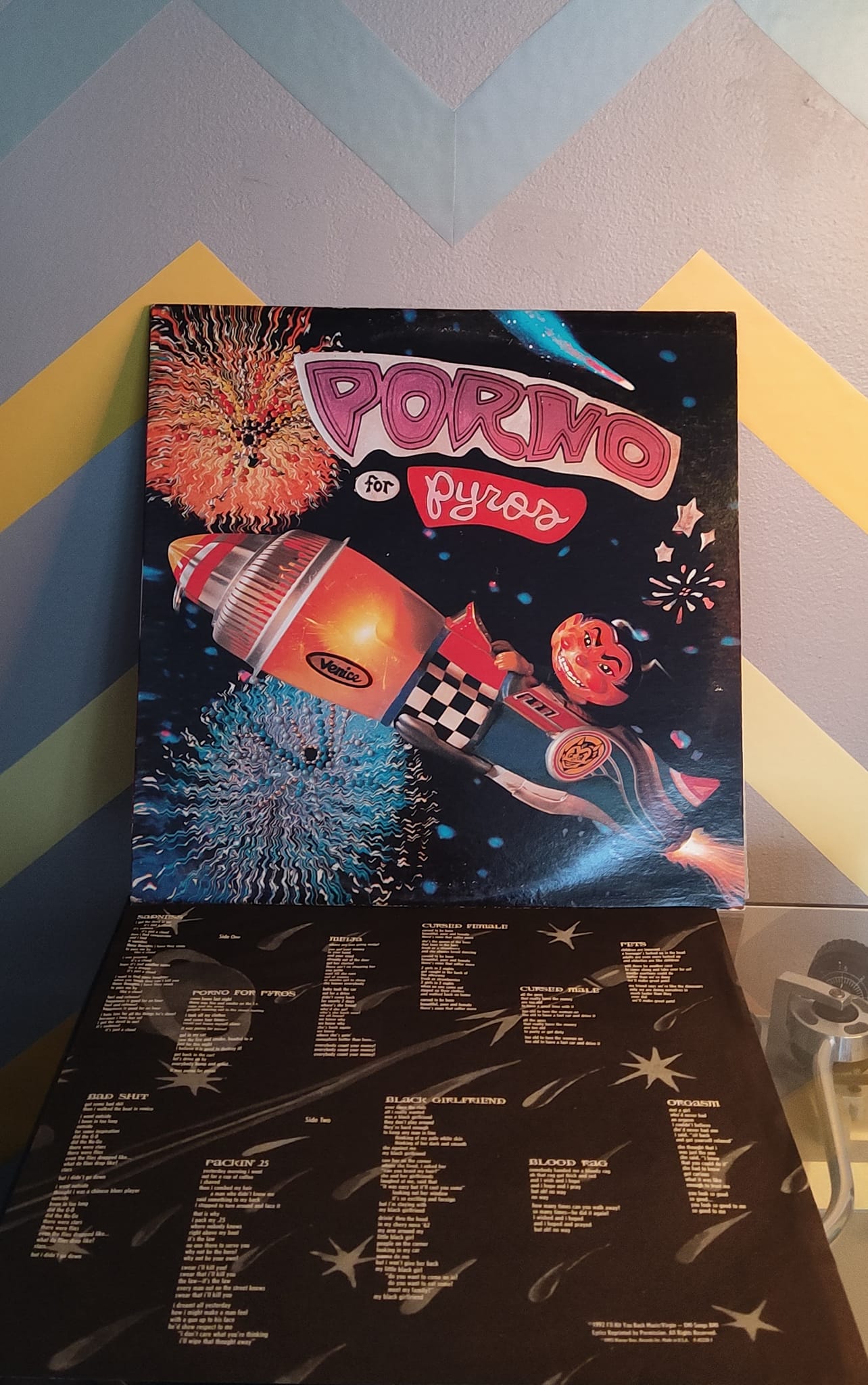Porno for pyros vinyl record release