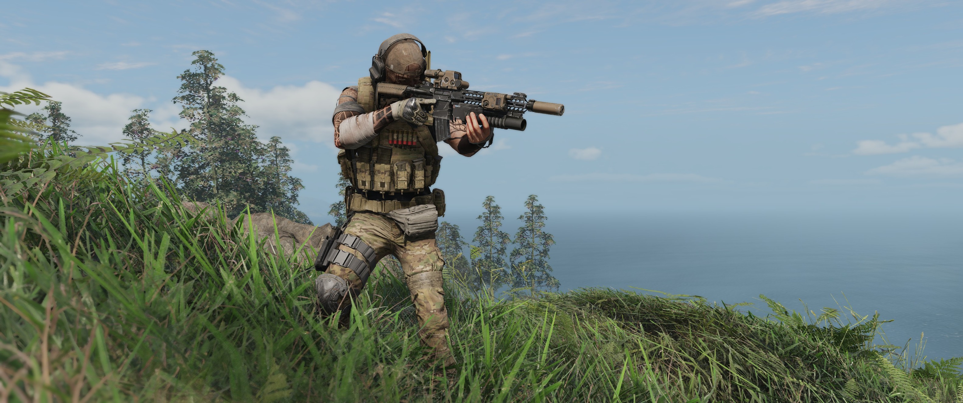 Spartan mod gameplay in Ghost Recon Breakpoint