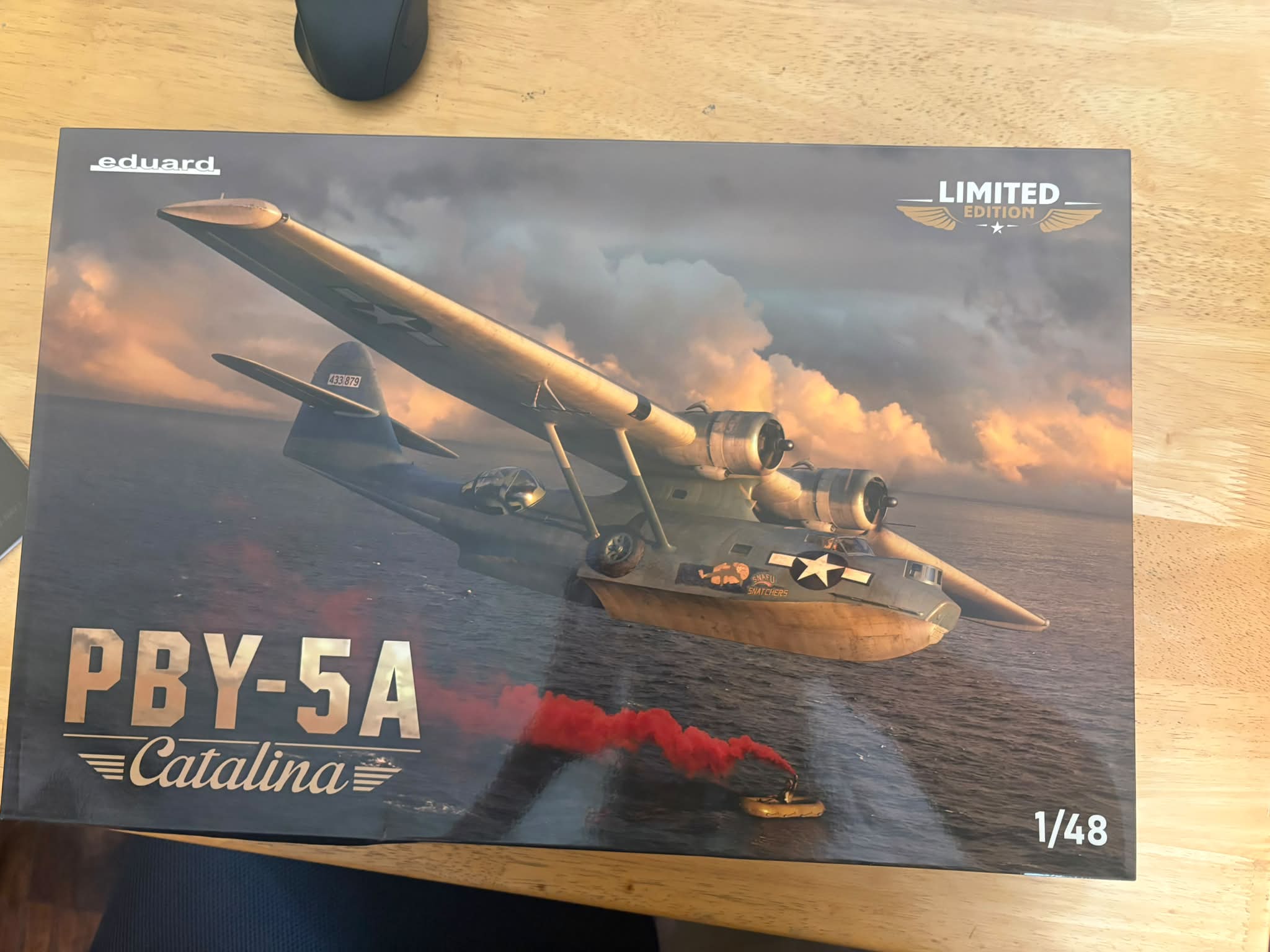 Painting and weathering techniques for 1/48 scale PBY-5A Catalina