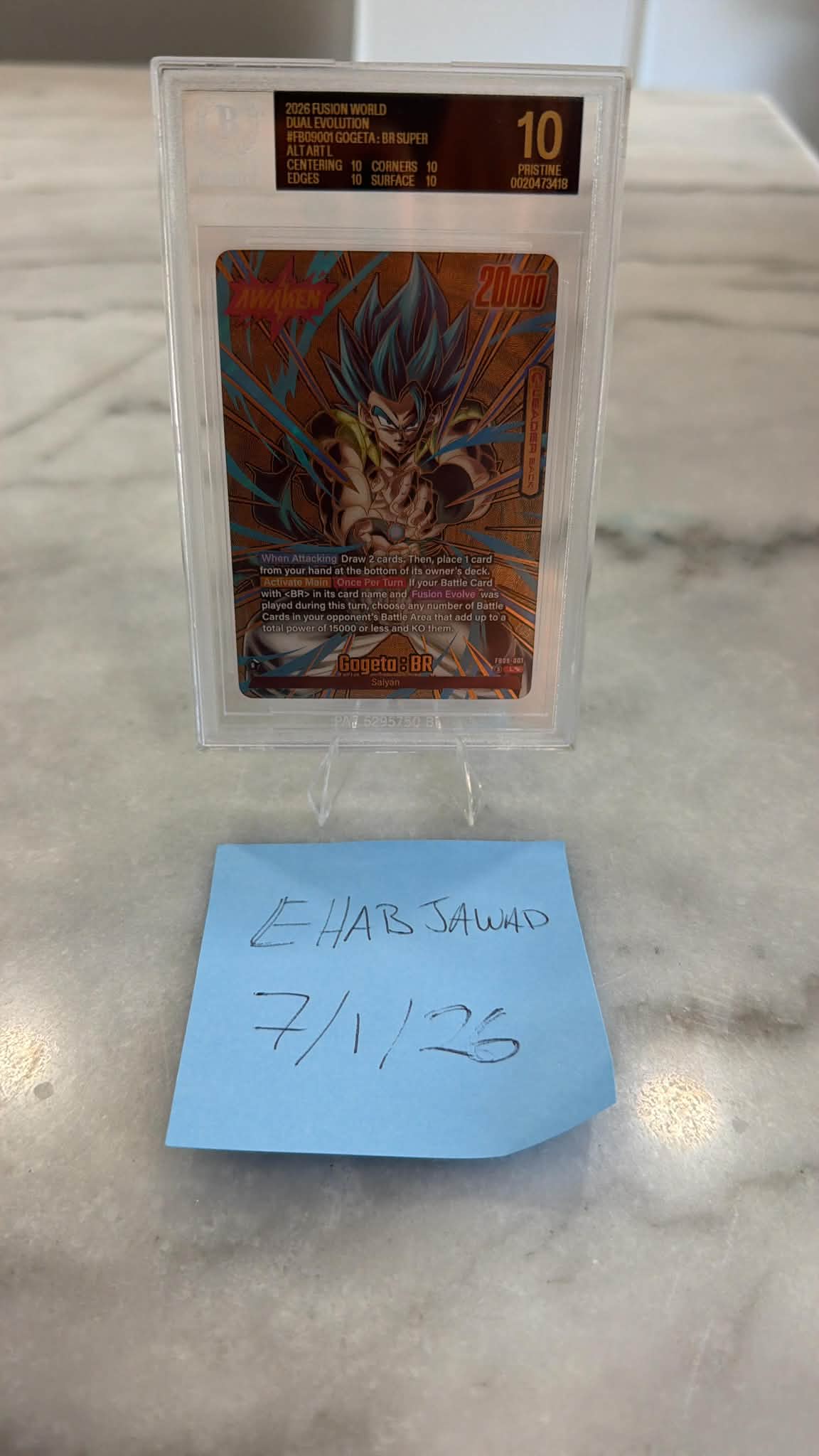 Hello Dragon Ball collectors! 🐉 ​For sale: Gogeta: GT [FB09-123