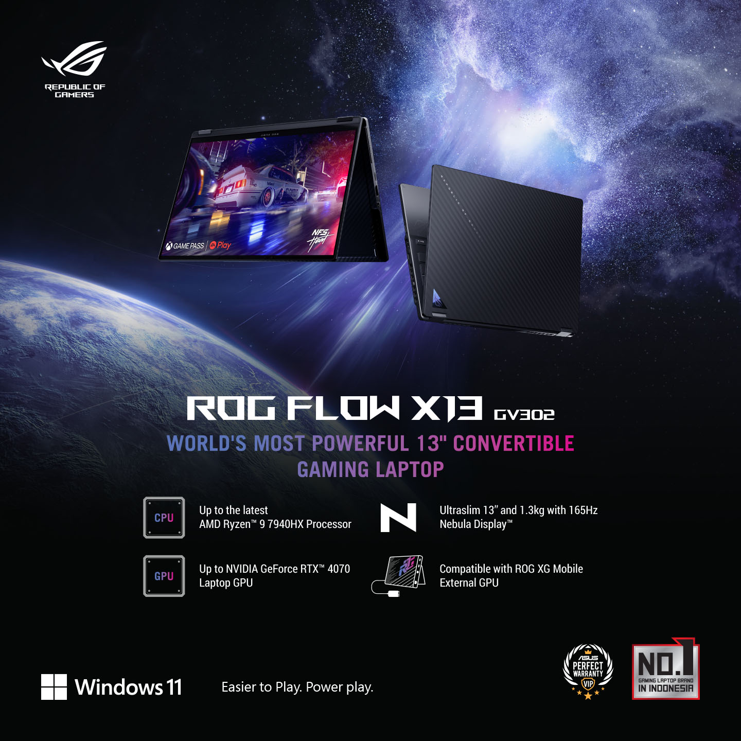 ASUS Republic of Gamers - ROG Flow X13, World's Most Powerful 13 ...