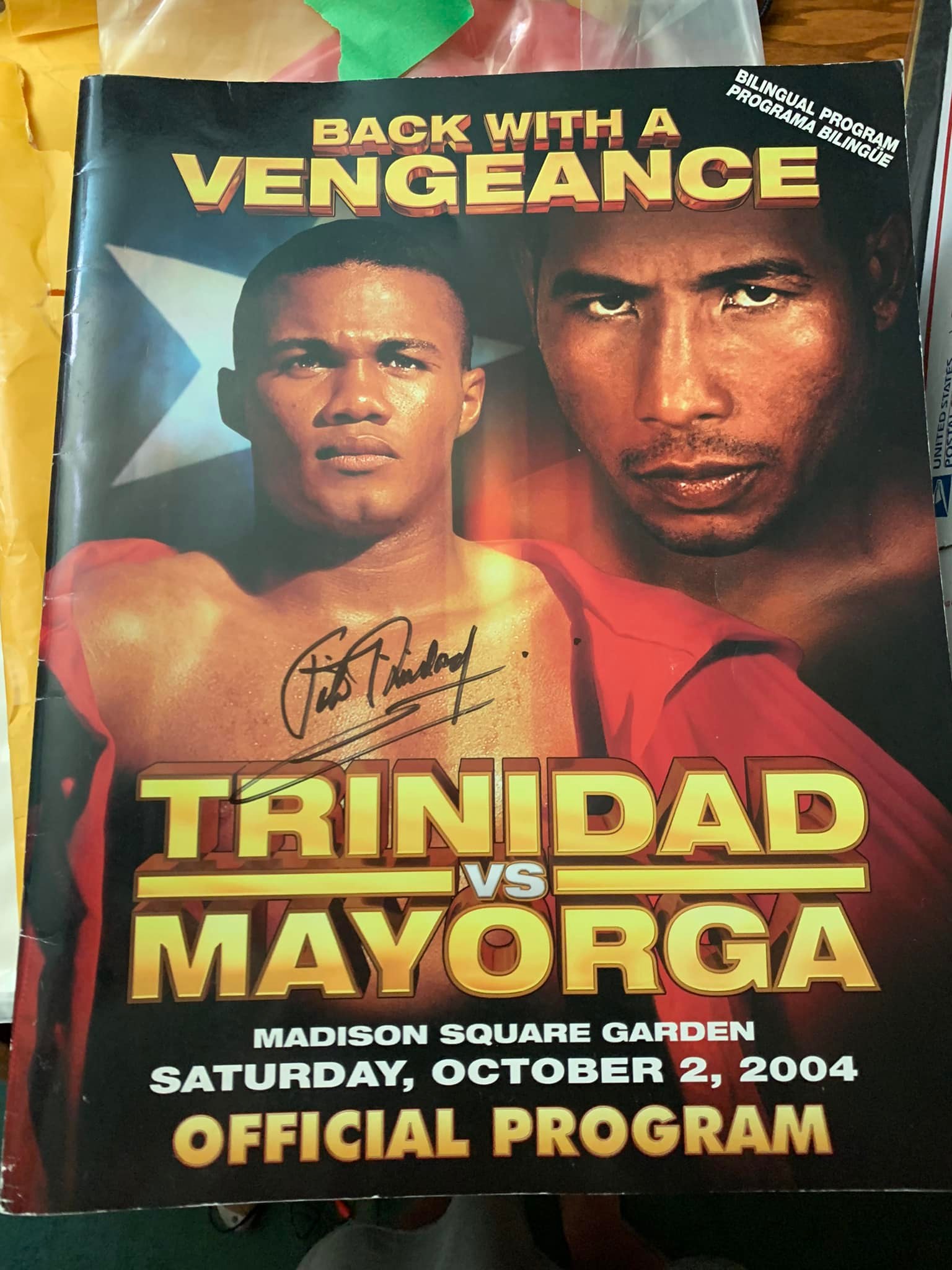 Felix 'Tito' Trinidad defeats Ricardo Mayorga at Madison Square Garden