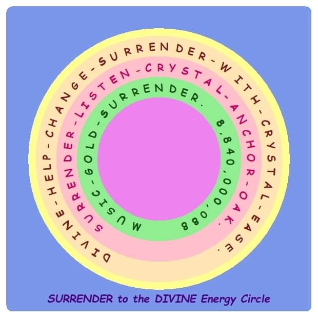 Switchwords | SURRENDER to the DIVINE Energy Circle: | Facebook