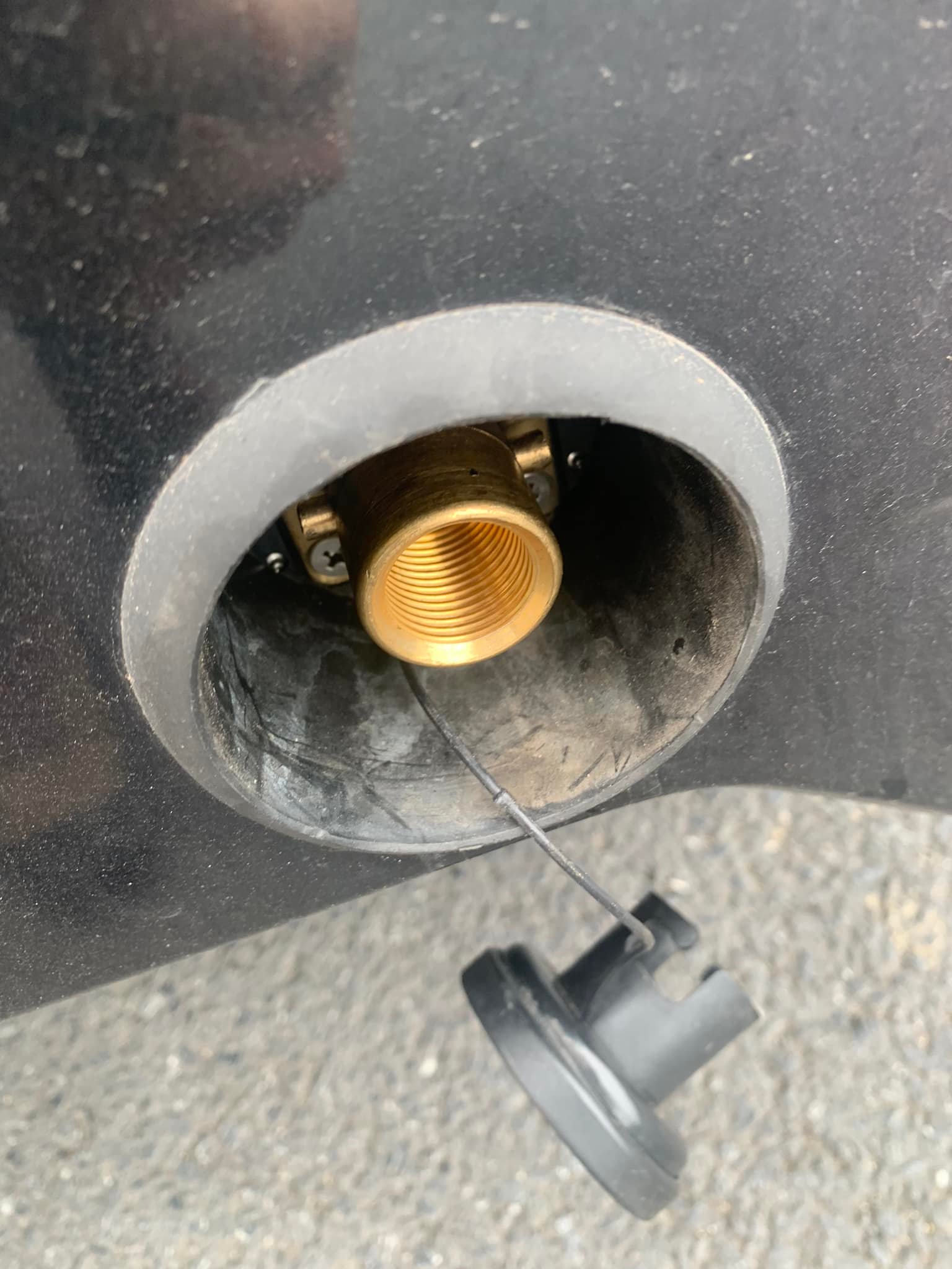 LPG GPL M10 UK Bayonet Adapter To Autogas DISH & Hidden Filling Point