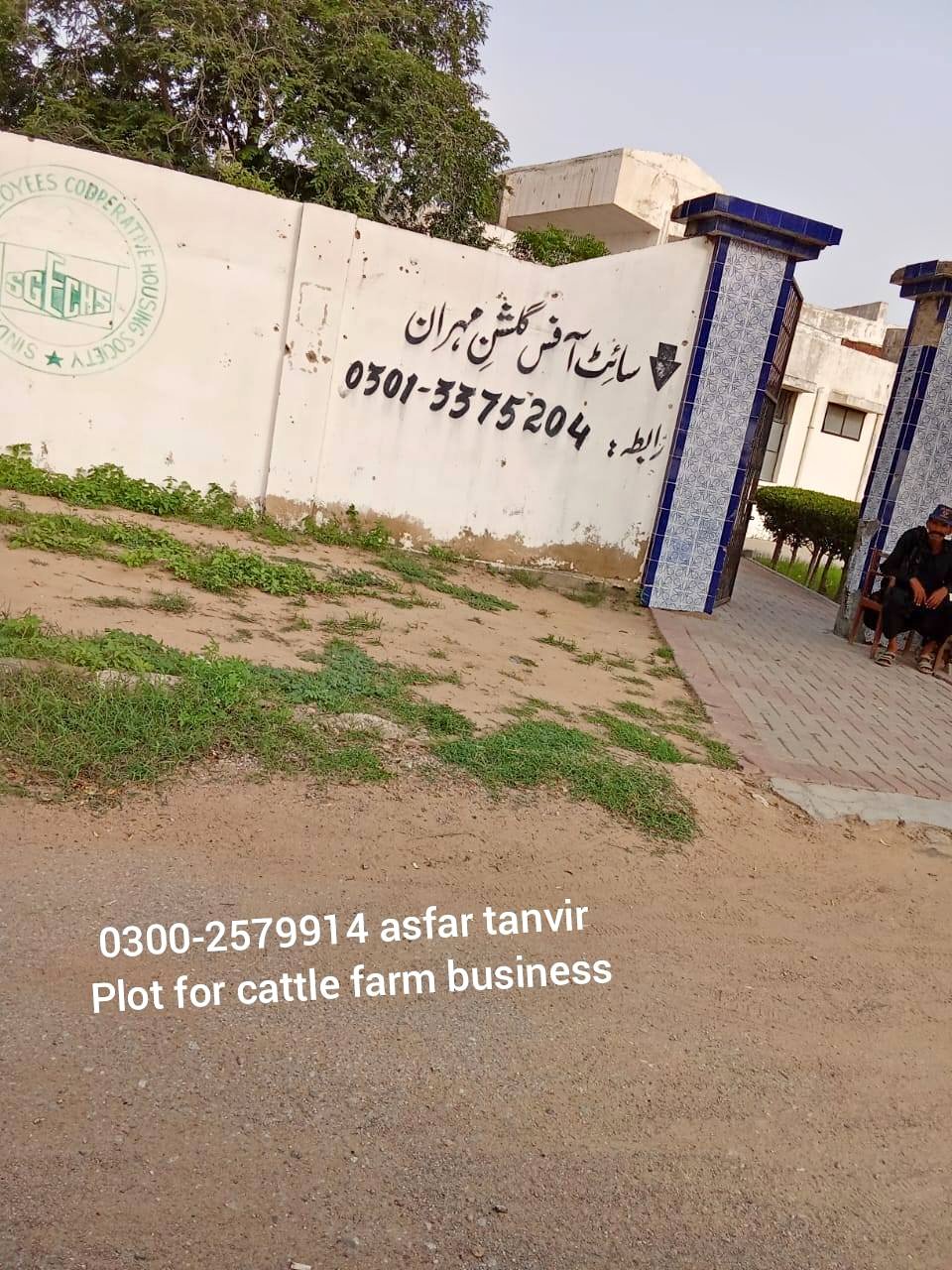 Plot for rent