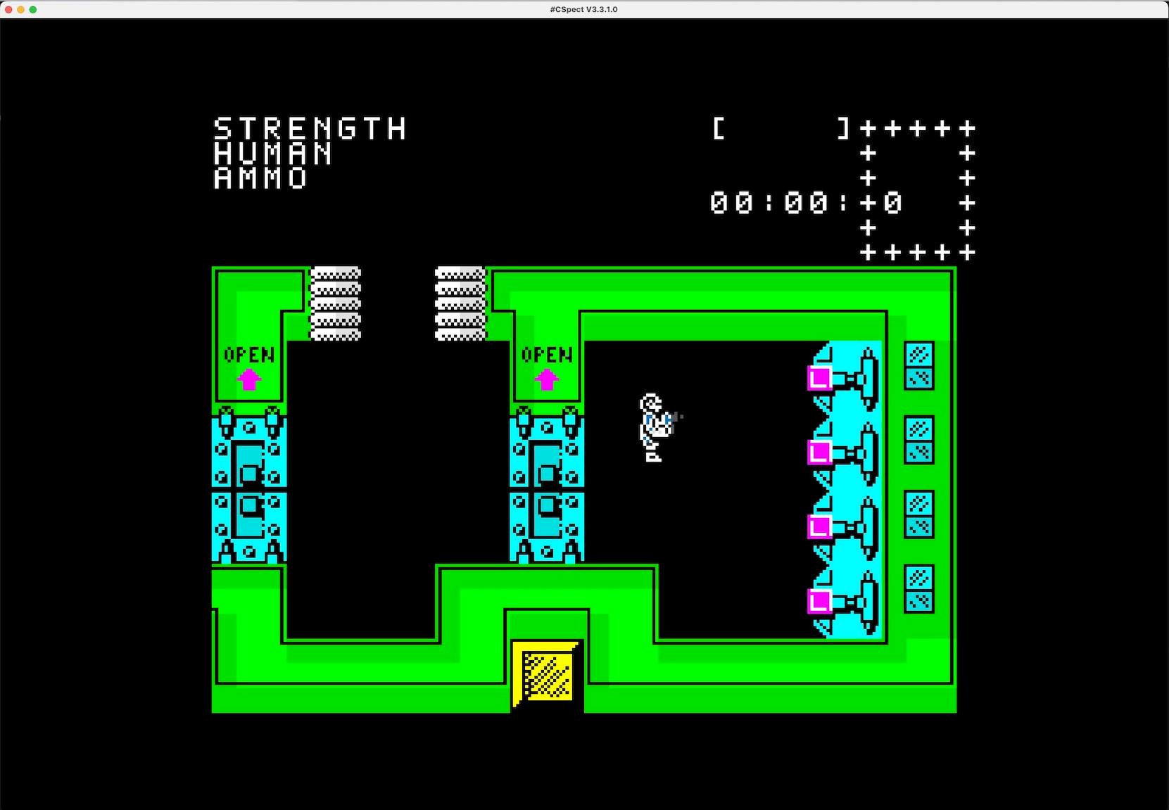 ZX Spectrum Next Rebuild of Mastertronic's 'Rescue' Game
