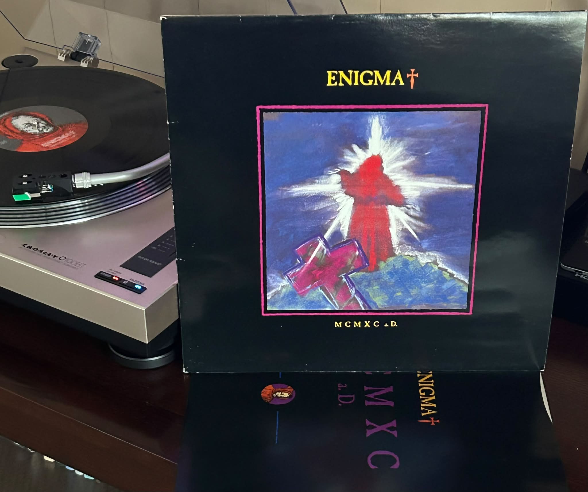 MCMXC a.D. – the first studio album by Enigma released in 1990