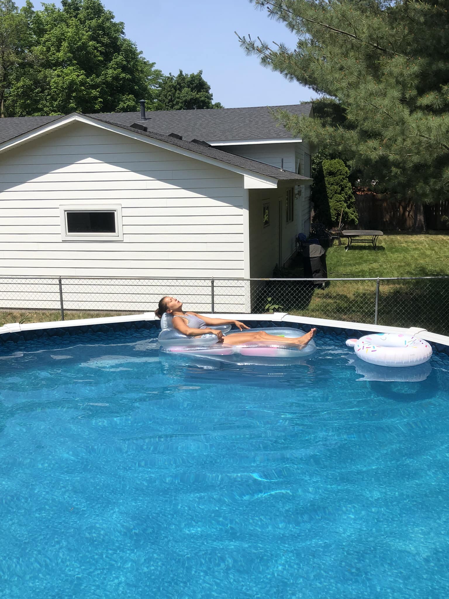 20/o - Finance POOLHACKER Winter Pool Cover 15FT/18FT/21FT/24FT Round