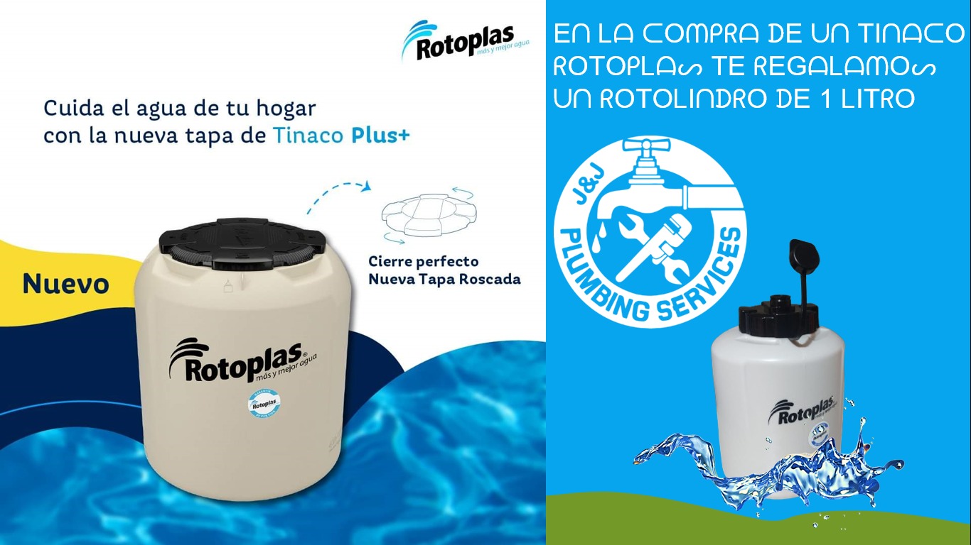 J&J - Compra tu Tinaco #Rotoplas con nosotros para que no te falte el ...