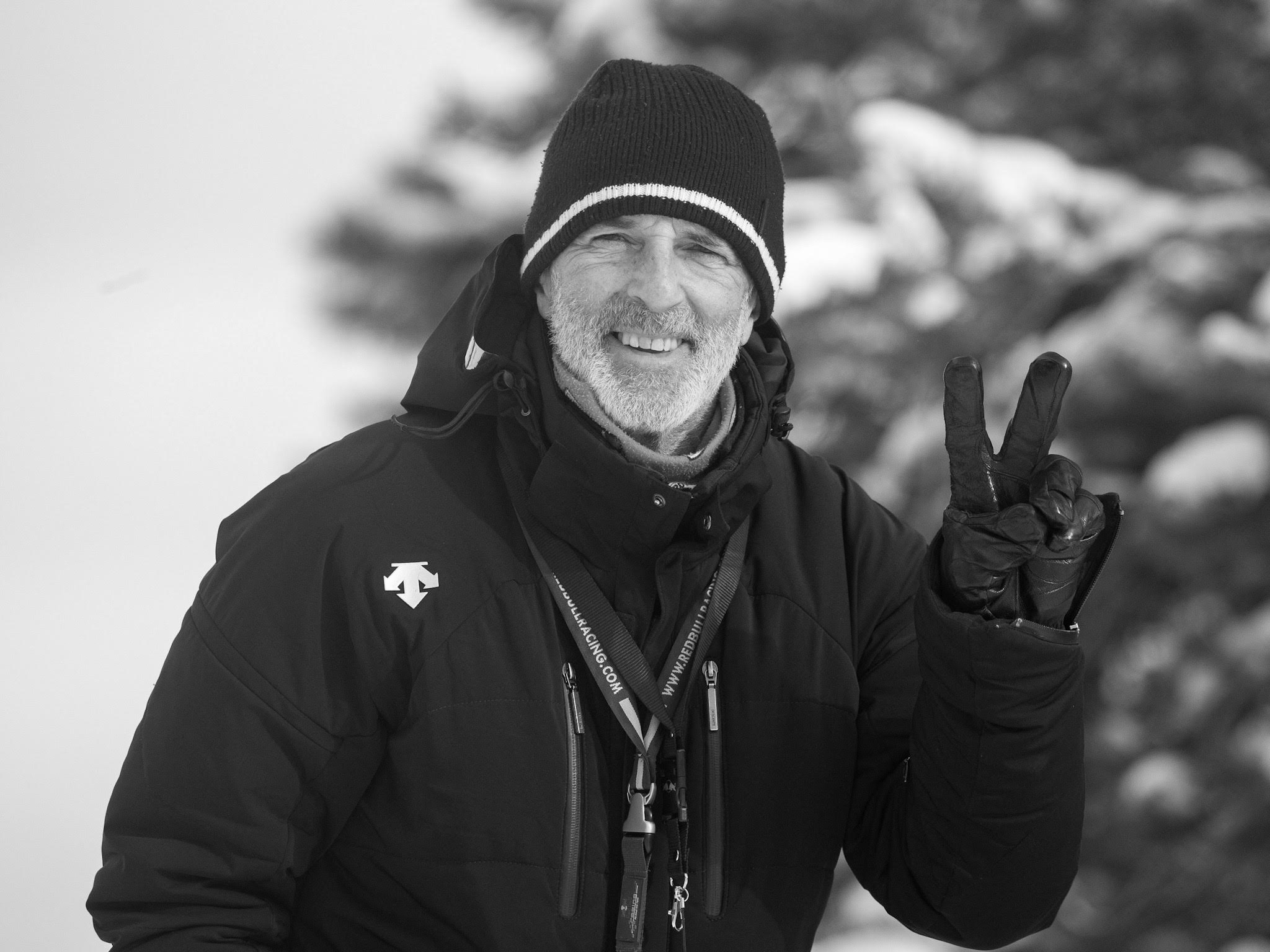 John - Banff Alpine Racers/Alberta Ski Team's Colin Taylor forerunning ...