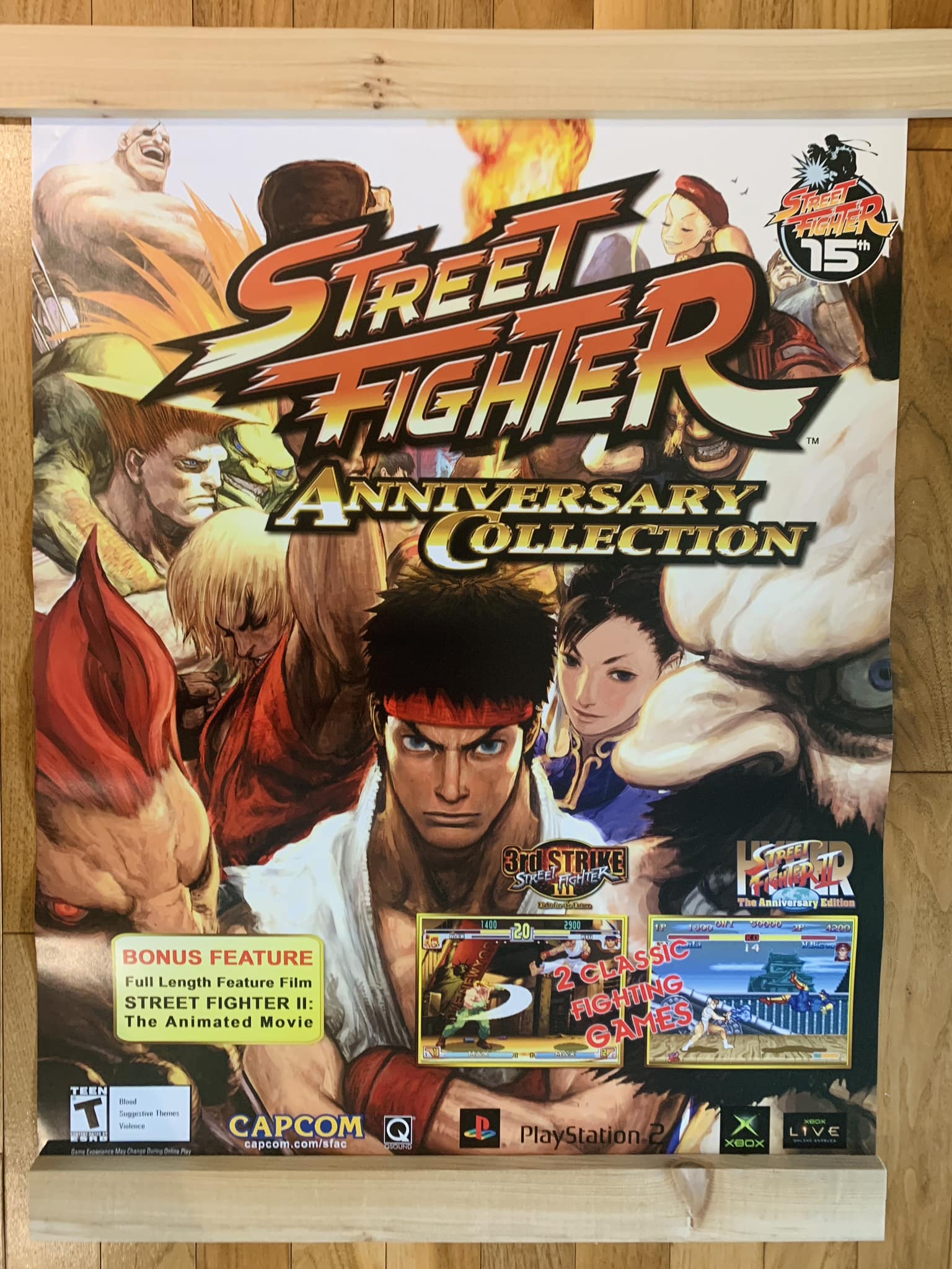 Street Fighter mini posters available on Oct. 17th - While