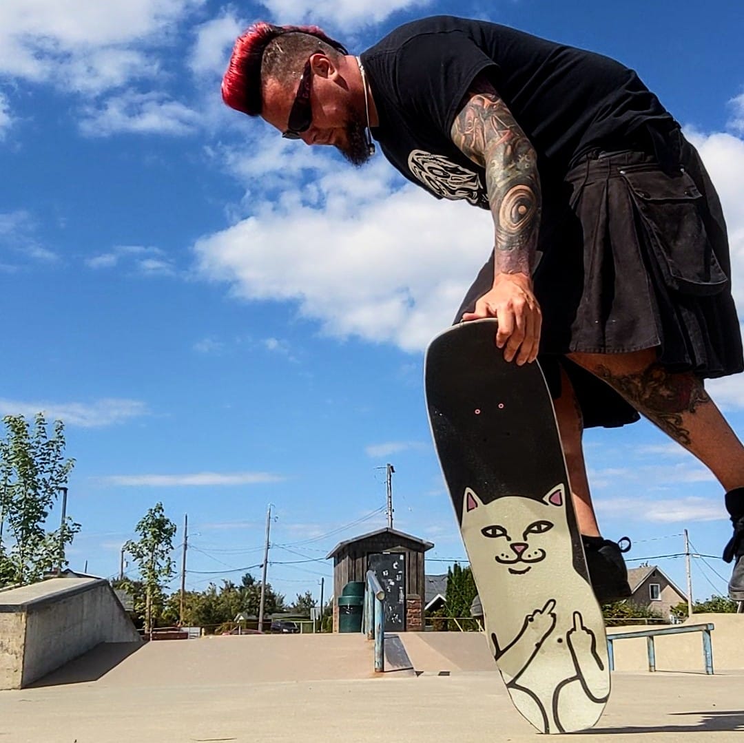 Some skateboard stories don't follow a straight path. In this