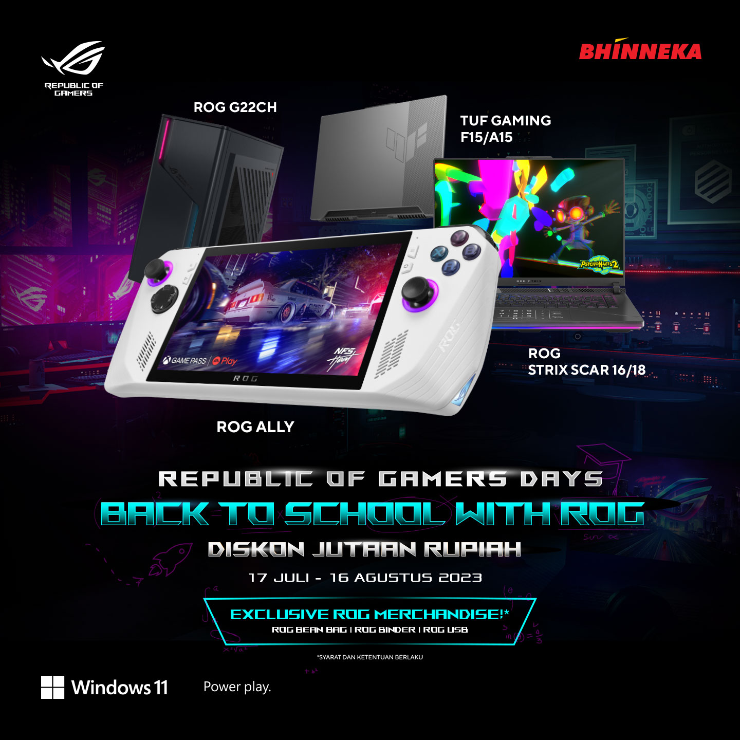 ASUS - Jangan lewatkan kesempatan untuk mendapatkan eksklusif ROG ...