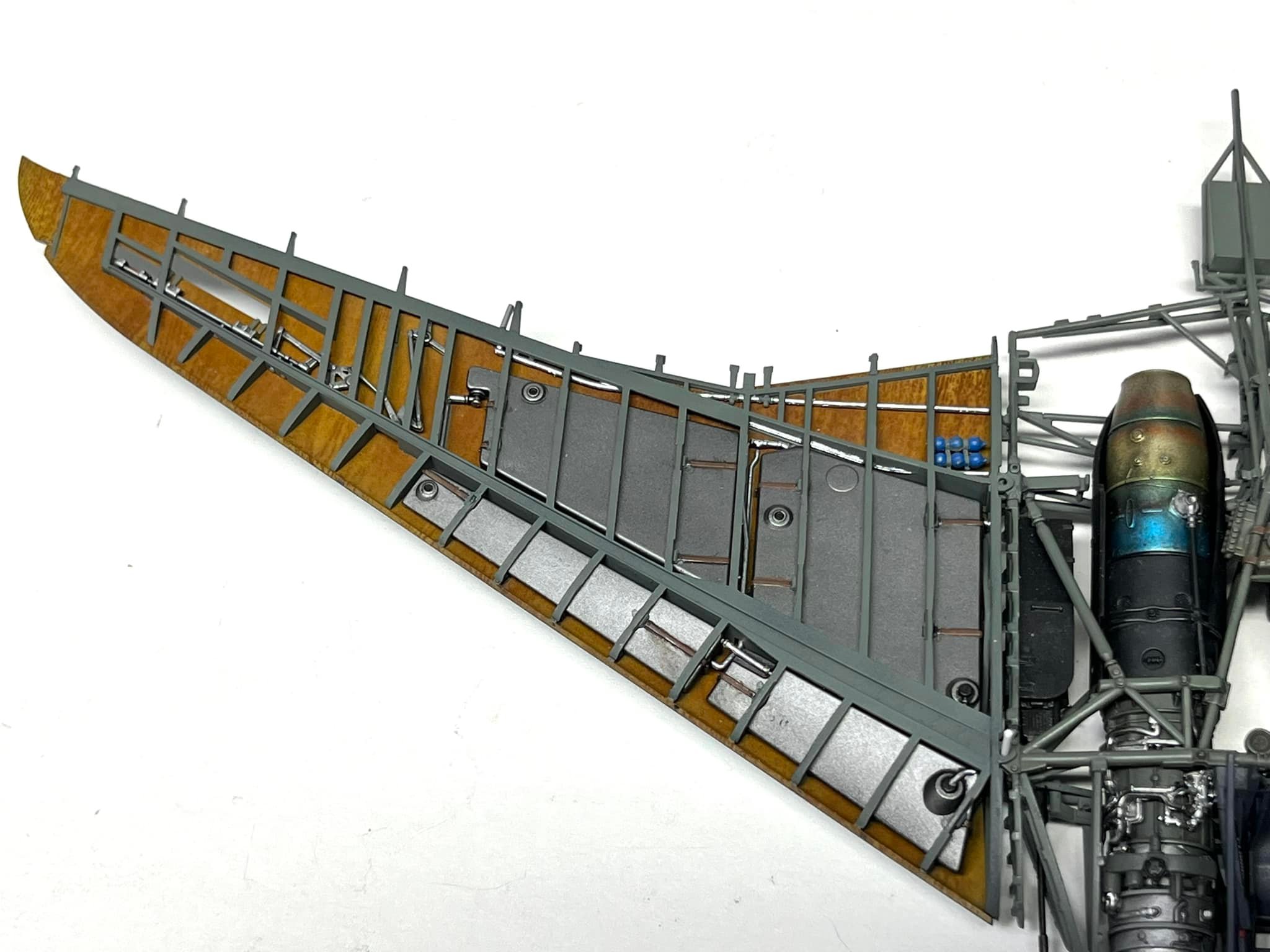Work continues on the ZM 1/48 Ho 229