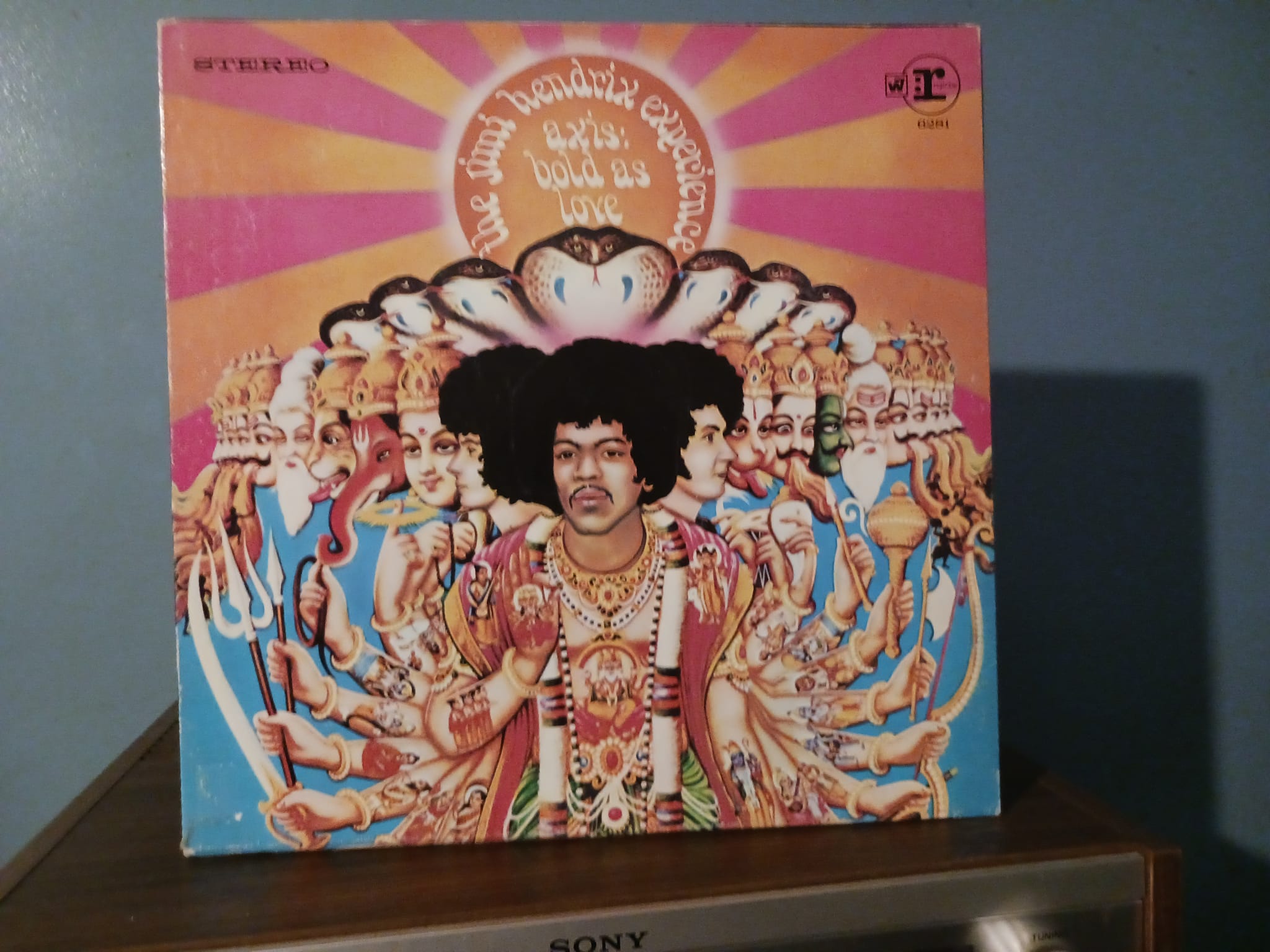 The limited edition UHQR 200-gram clarity vinyl pressings of AXIS
