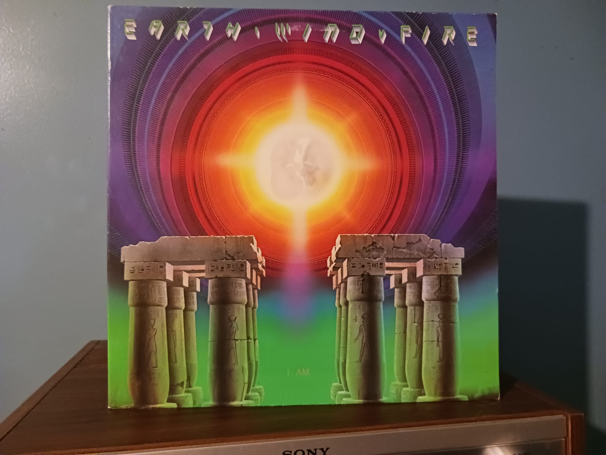 Vintage Earth Wind and Fire 1979 tour ticket poster