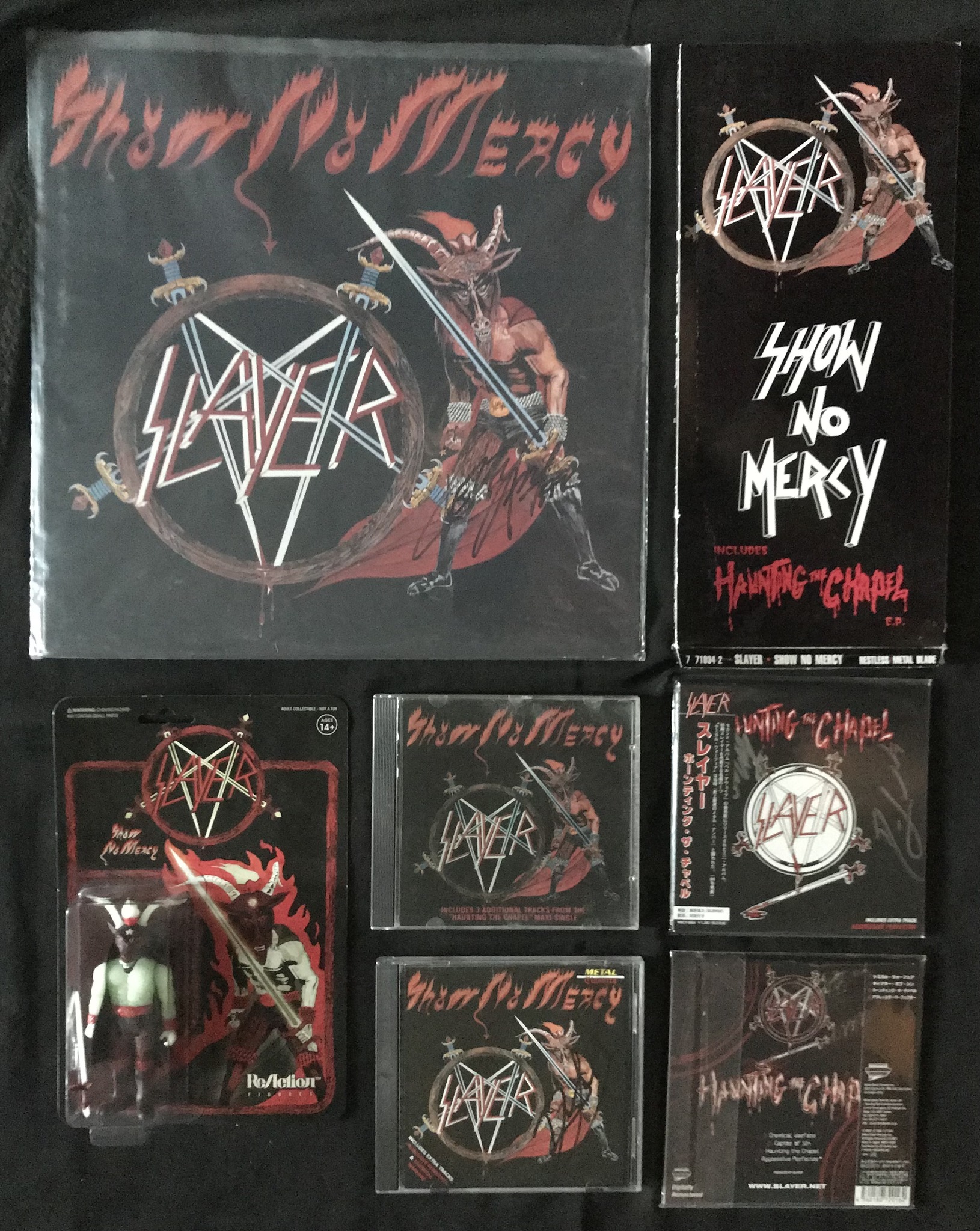 Slayer's debut album Show No Mercy released December 3rd 1983