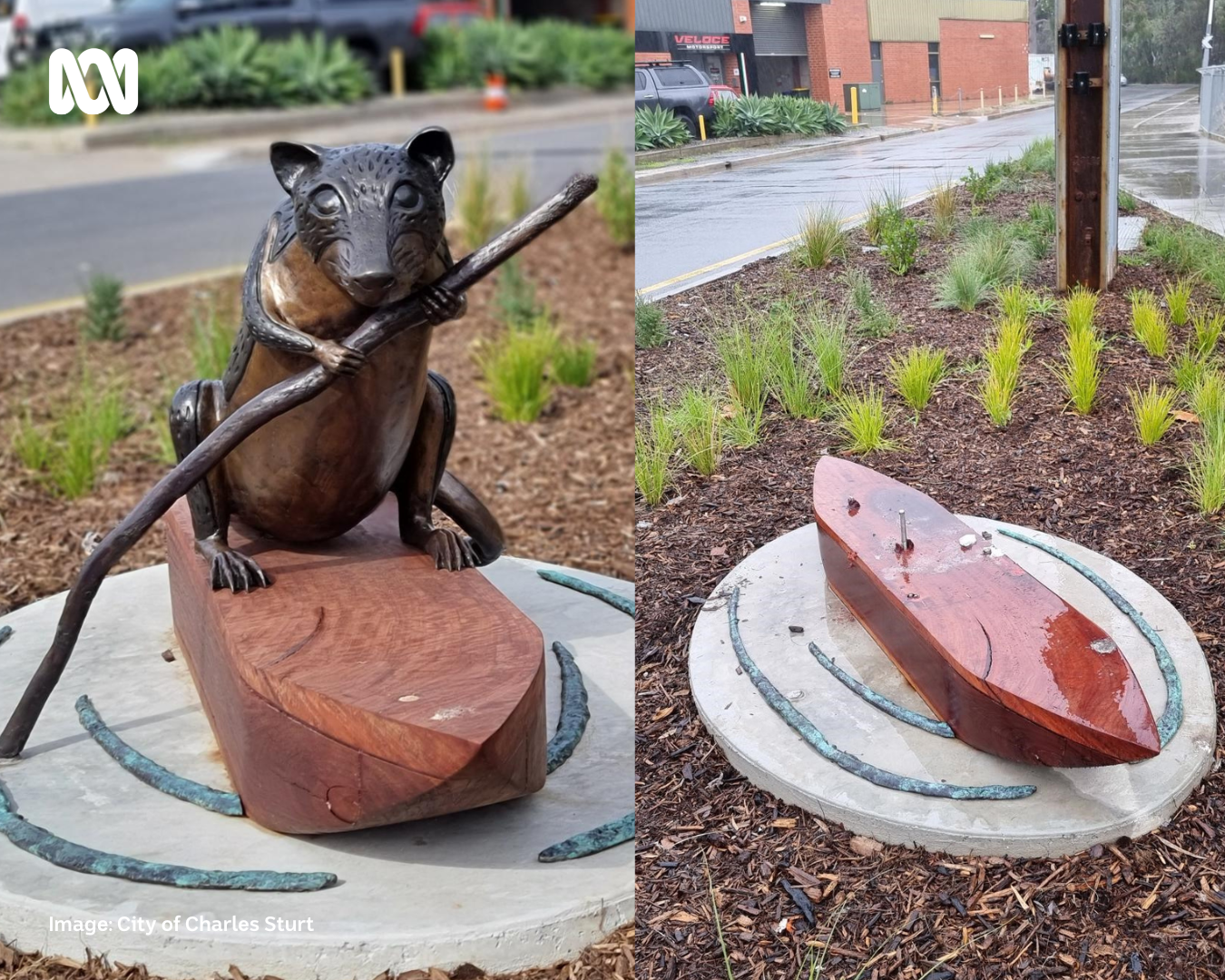 ABC Adelaide - Can you help with this missing sculpture? 🤔... | Facebook