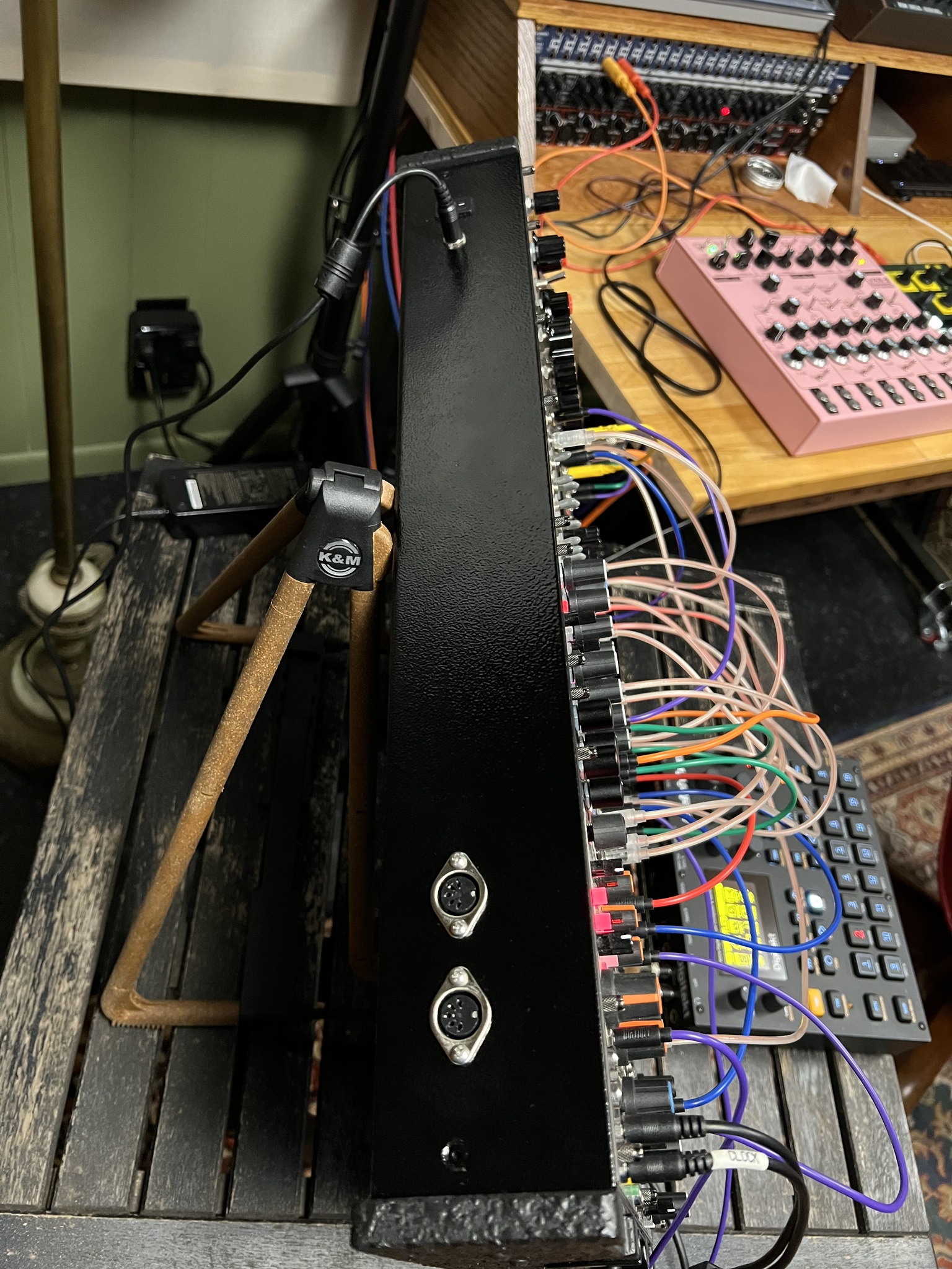 Erica Synths Aluminum Travel Case 6u 104HP w/lid - $500 shipped 