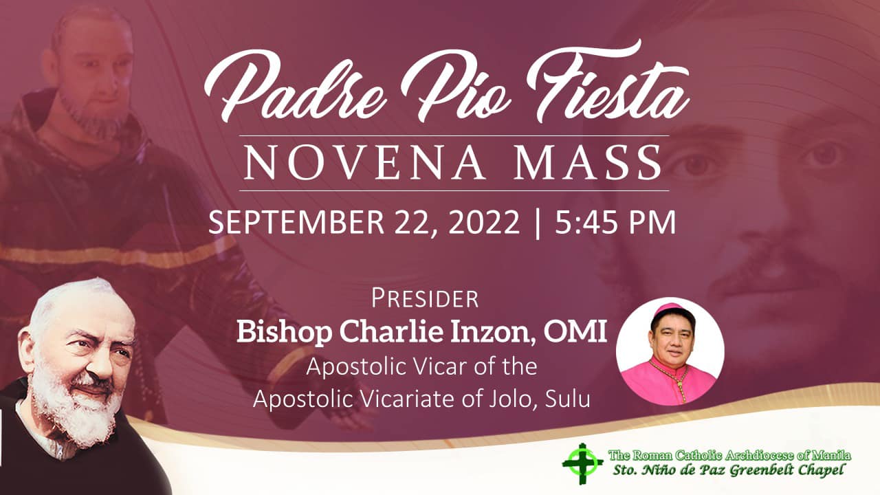 We invite you to join... - Greenbelt Chapel, Sto. Niño de Paz