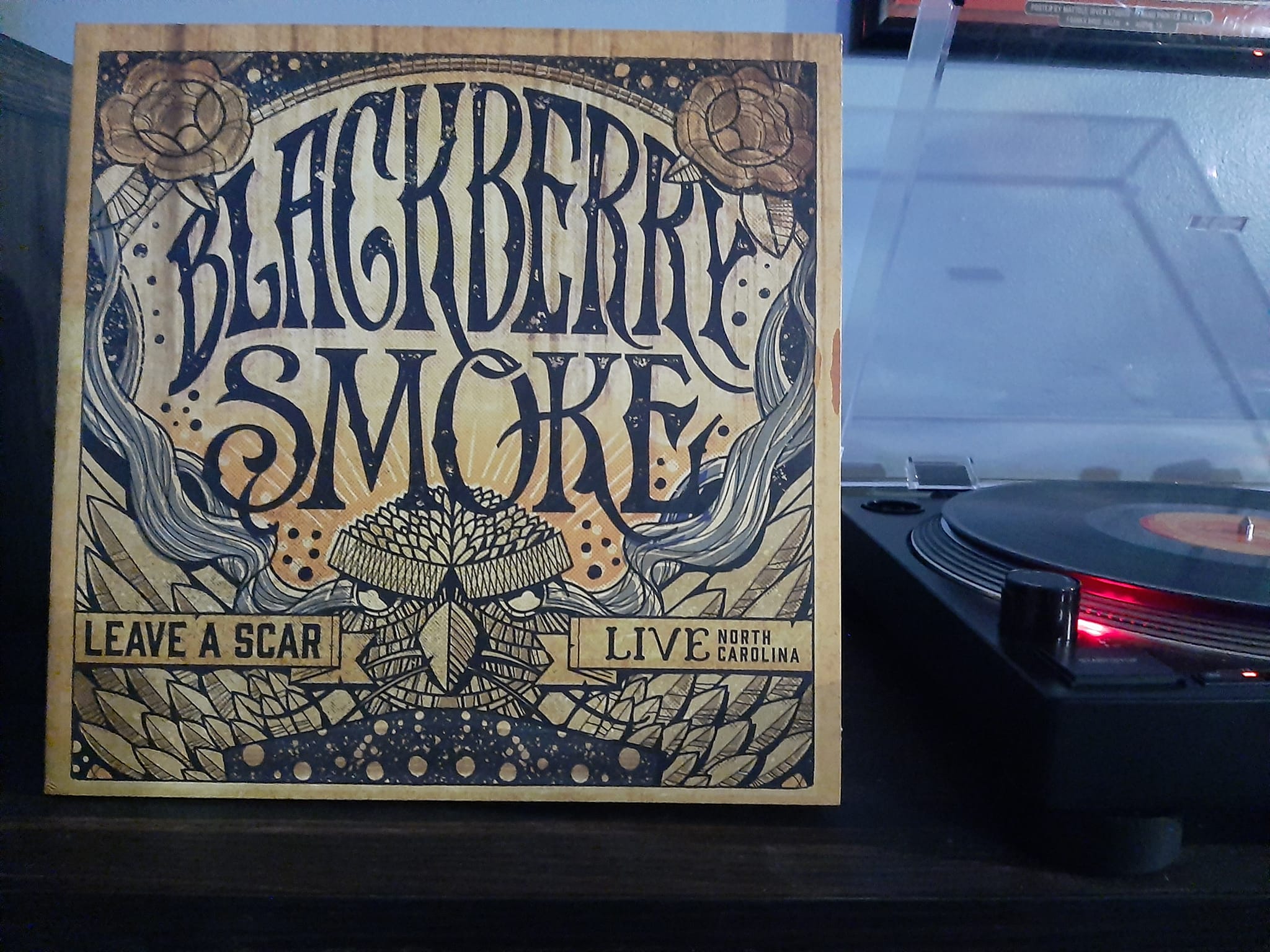 Blackberry Smoke live album recording in North Carolina