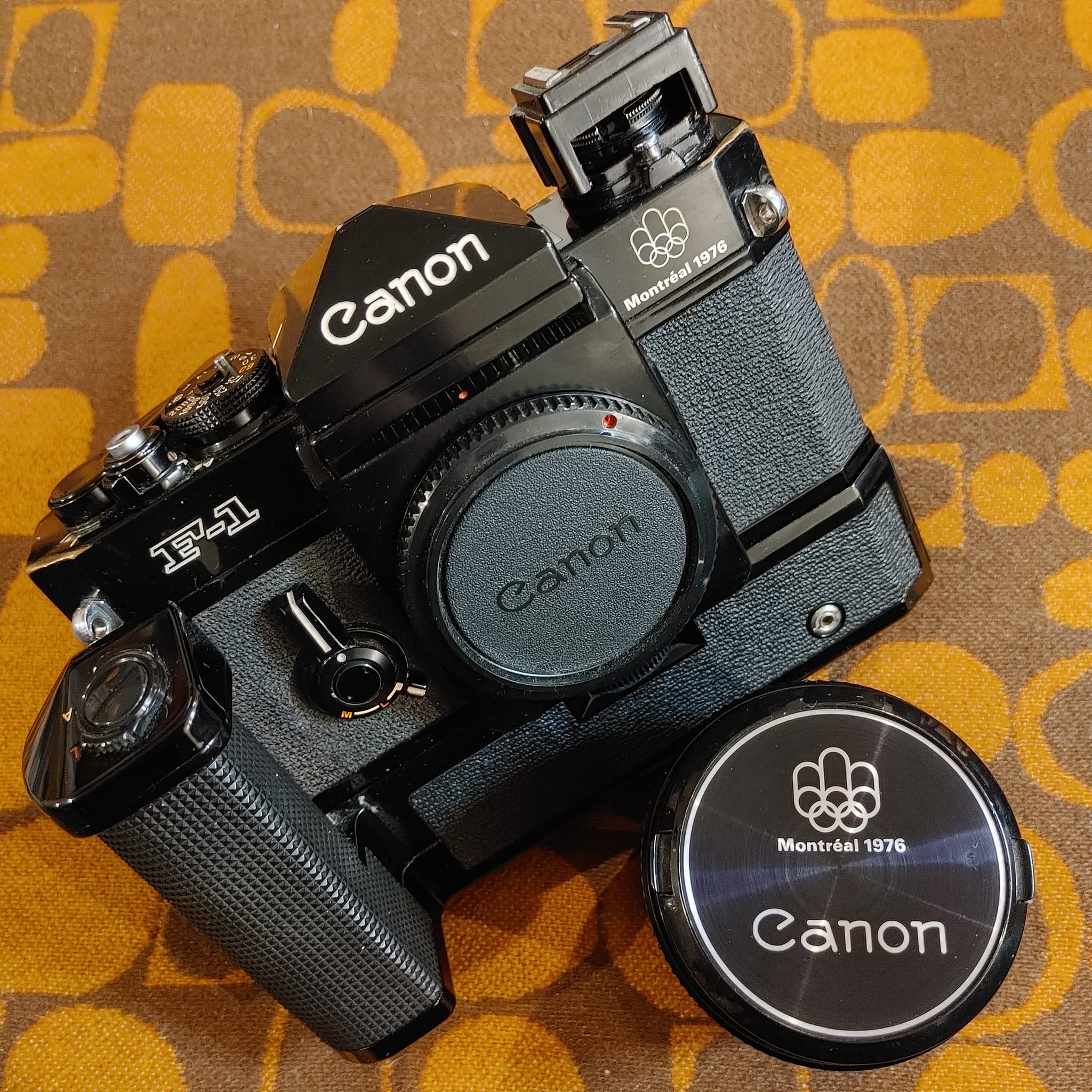 Canon F-1 Olympic Montreal 1976 film camera