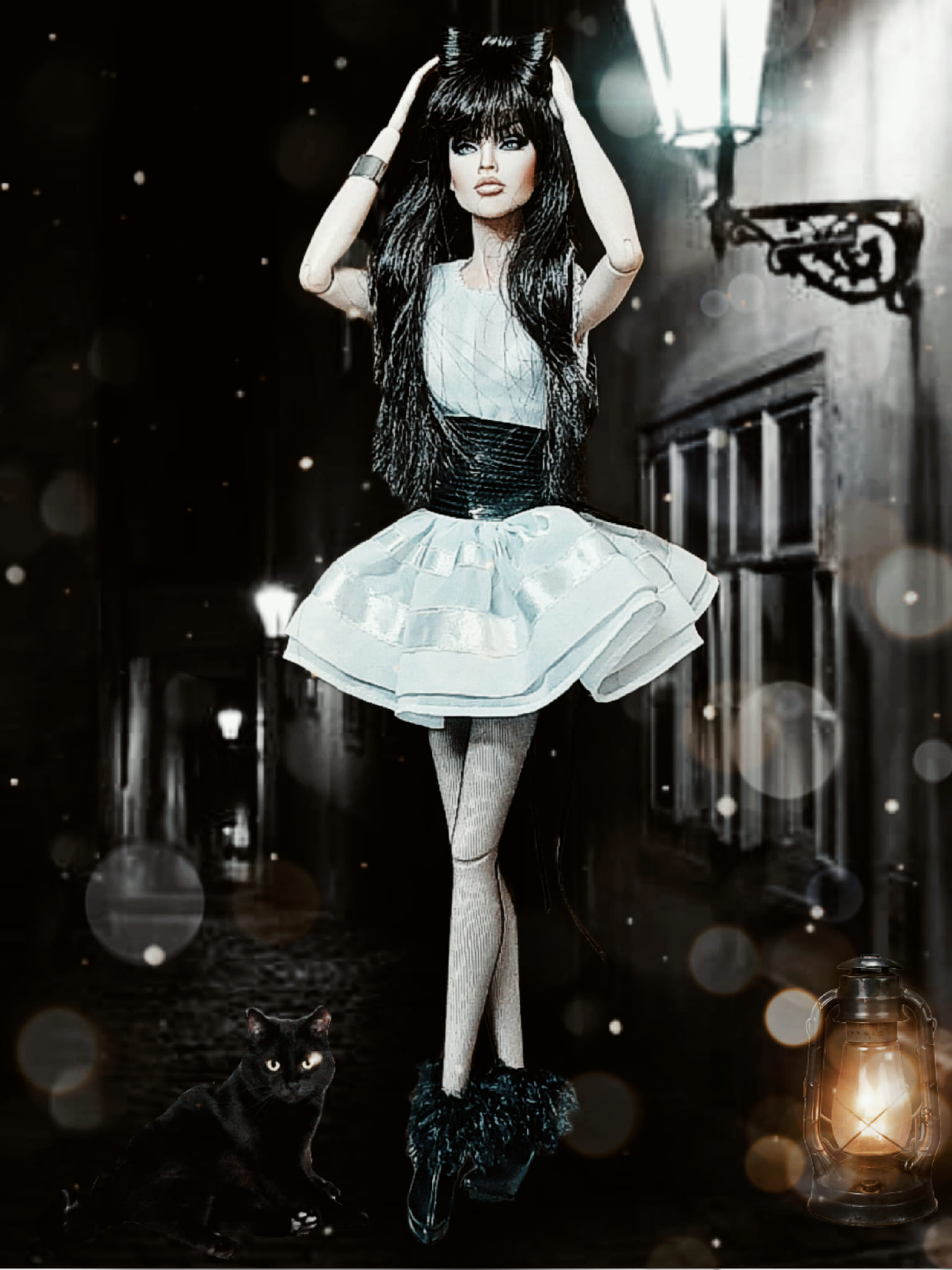 Black & White is for her ? ( Ooak Integrity Toys - Jason Wu 