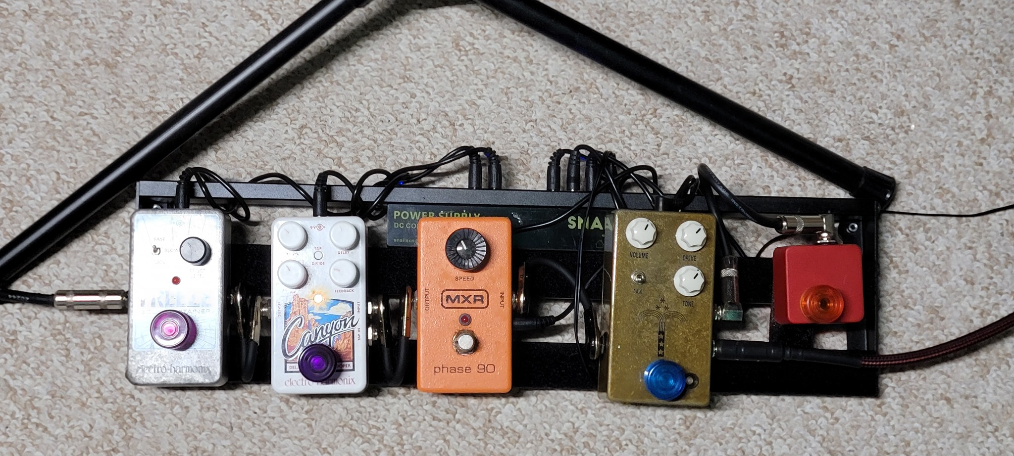Morning Glory Overdrive Setup with Switch Box for Higher Gain