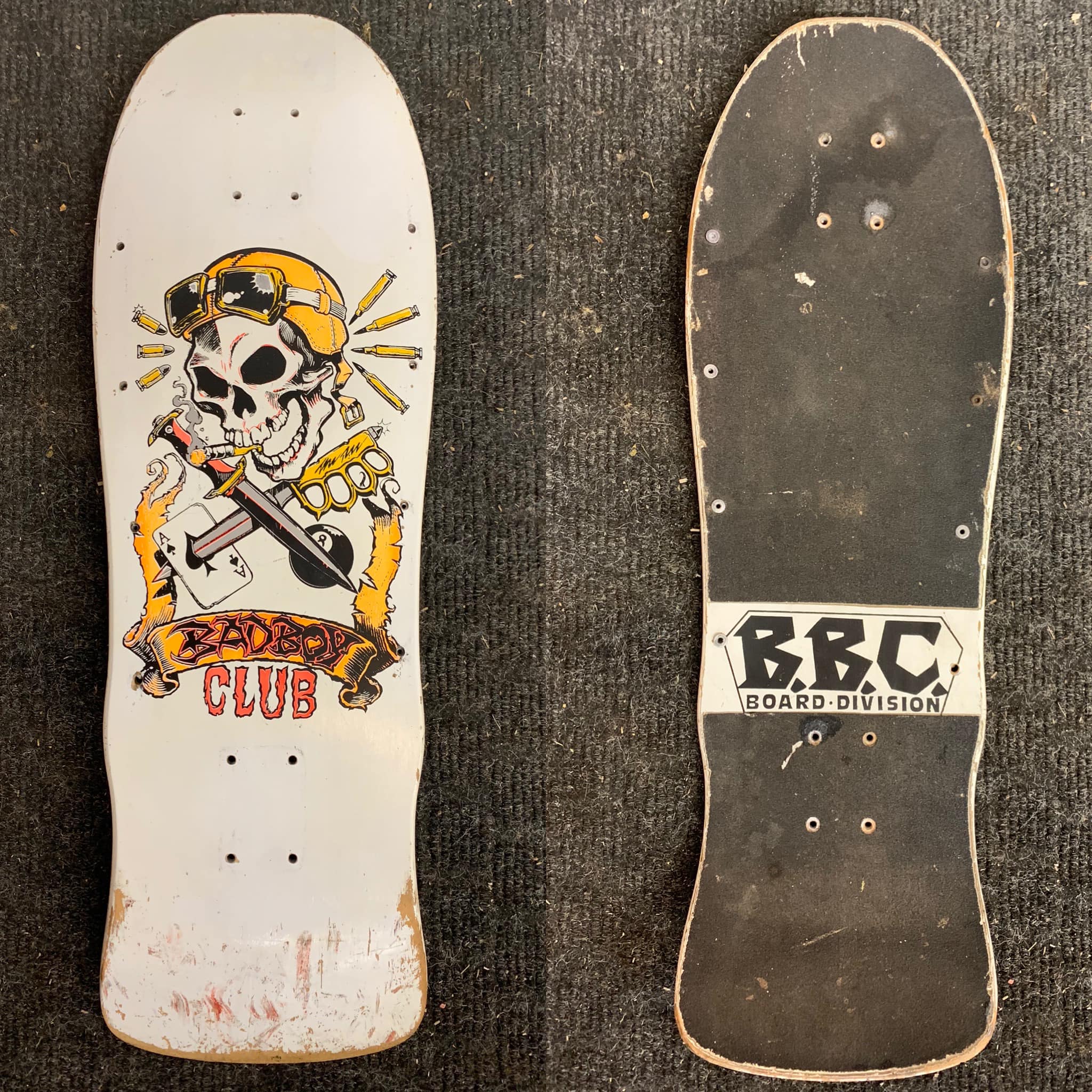Rare Jeff Phillips BBC Bad Boy Club vintage skateboard for sale