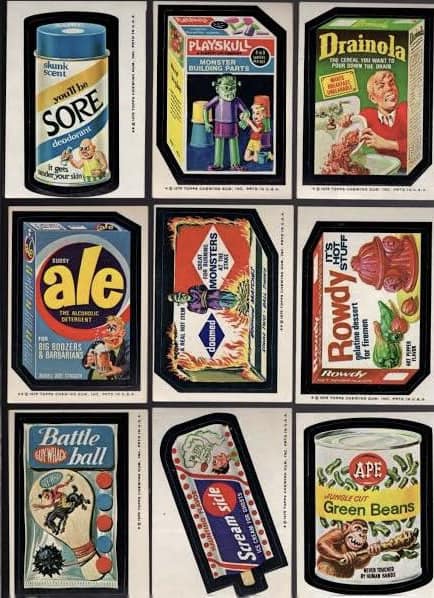 Wacky Packages Topps 3rd Series 2005/6 (ANS3) Foil Sticker #1 Croak