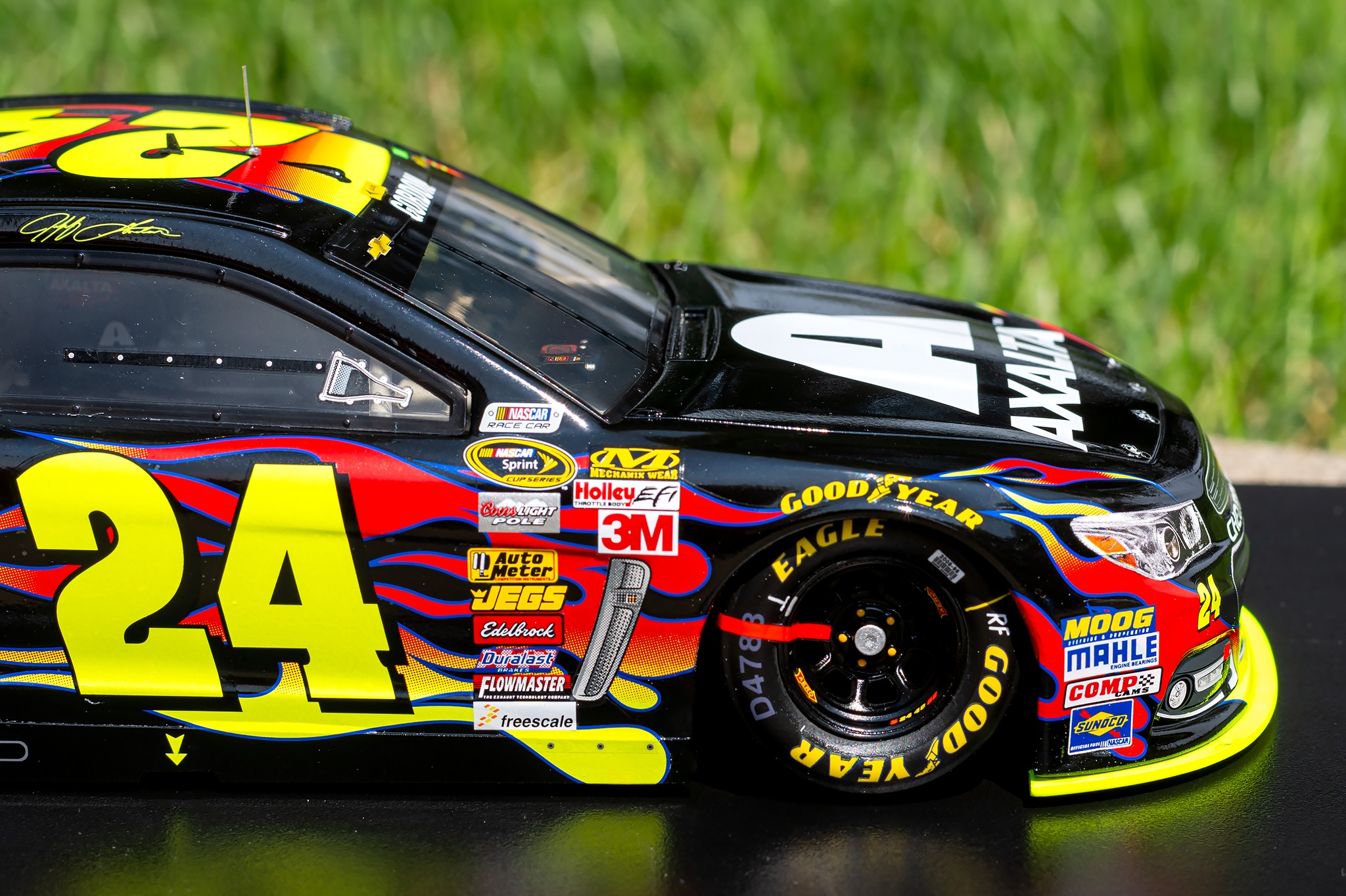 Jeff Gordon's 2014 Brickyard 400 winner Chevy SS model