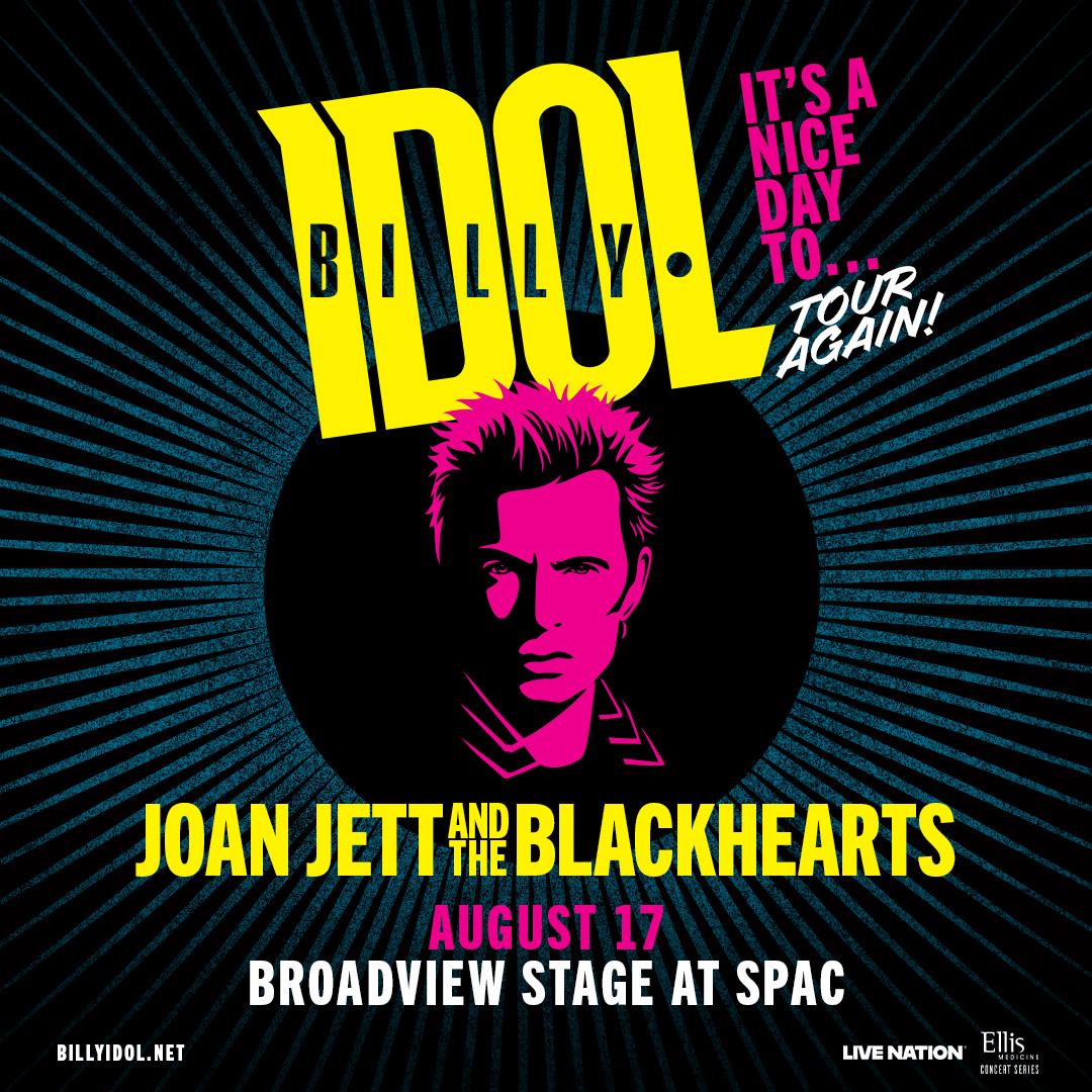 It's a Nice Day To… Tour Again! Billy Idol with Joan Jett and the