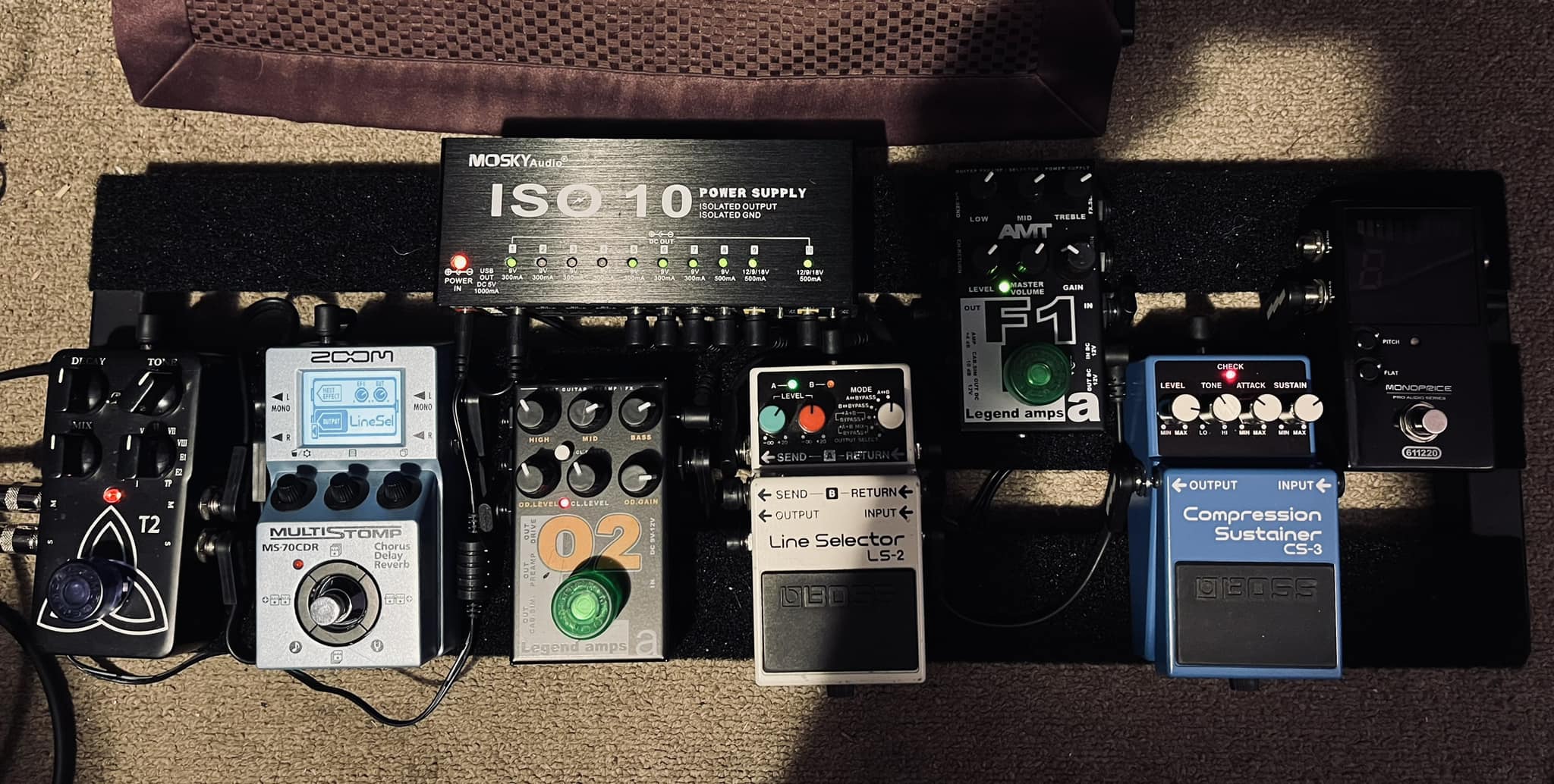 Has anyone used AMT Legend Amps products on their pedalboard?