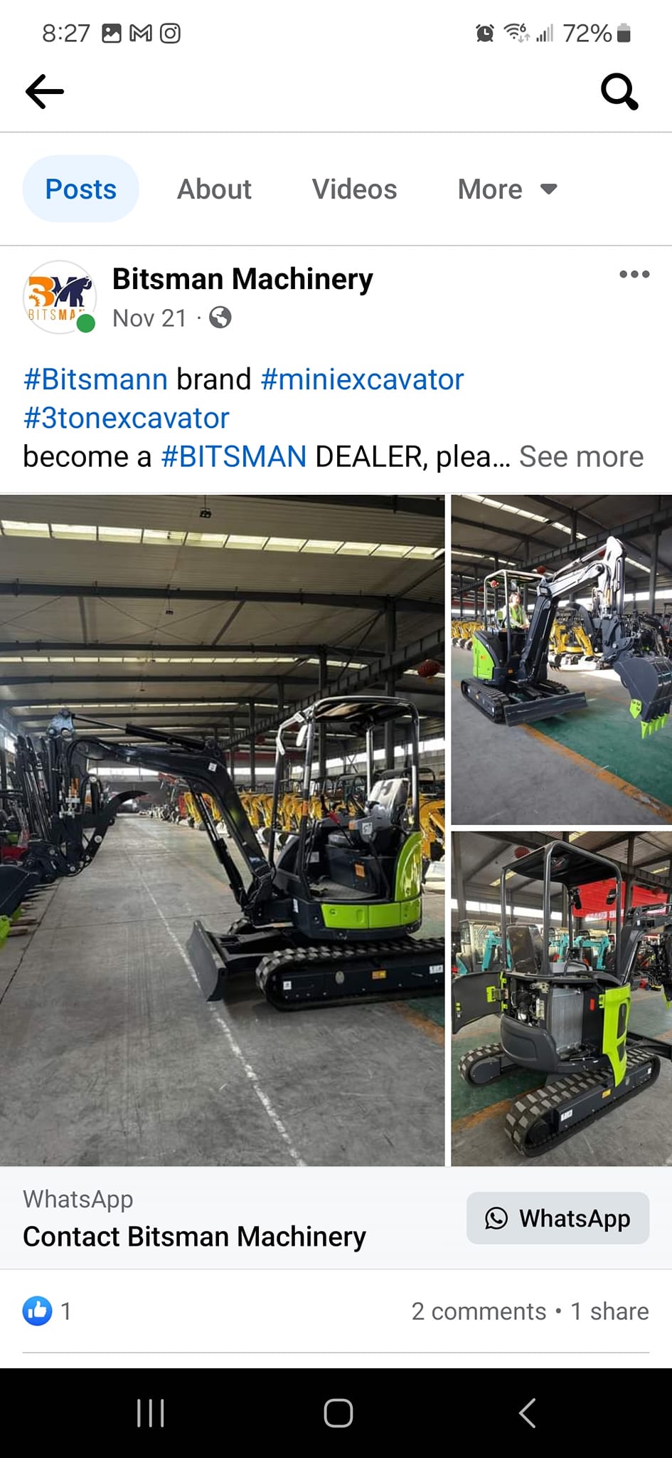 BITSMANN® Excavator from #BSMC Become a #BITSMAN dealer, please