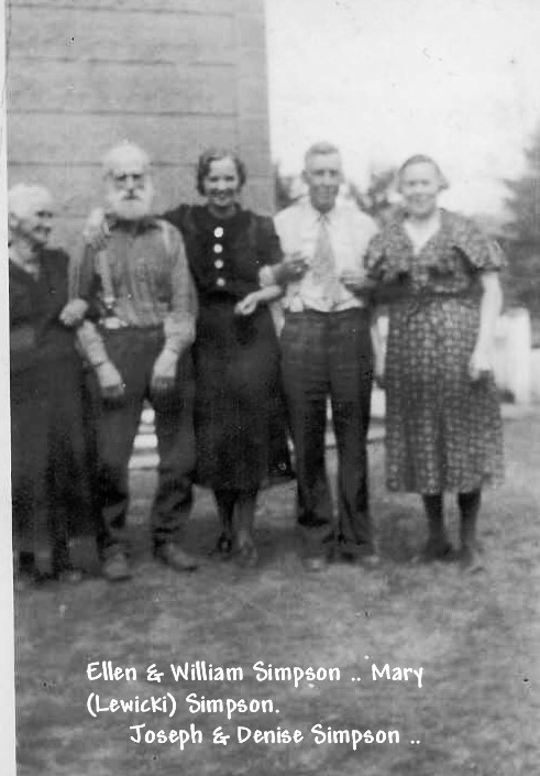 1) SIMPSON family aka simon (maybe). several of them including my