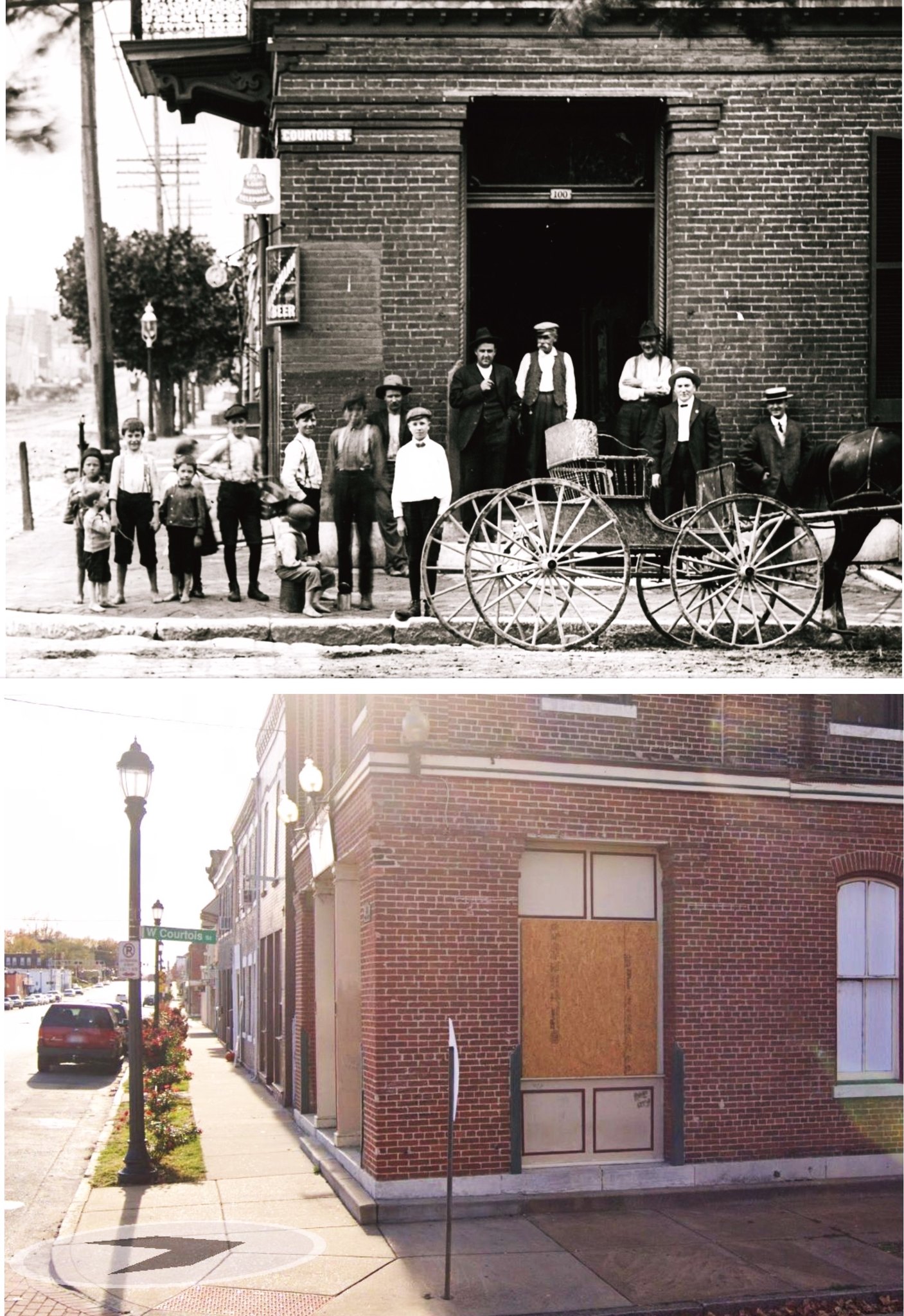 Historic St. Louis Street Scene and Daily Life
