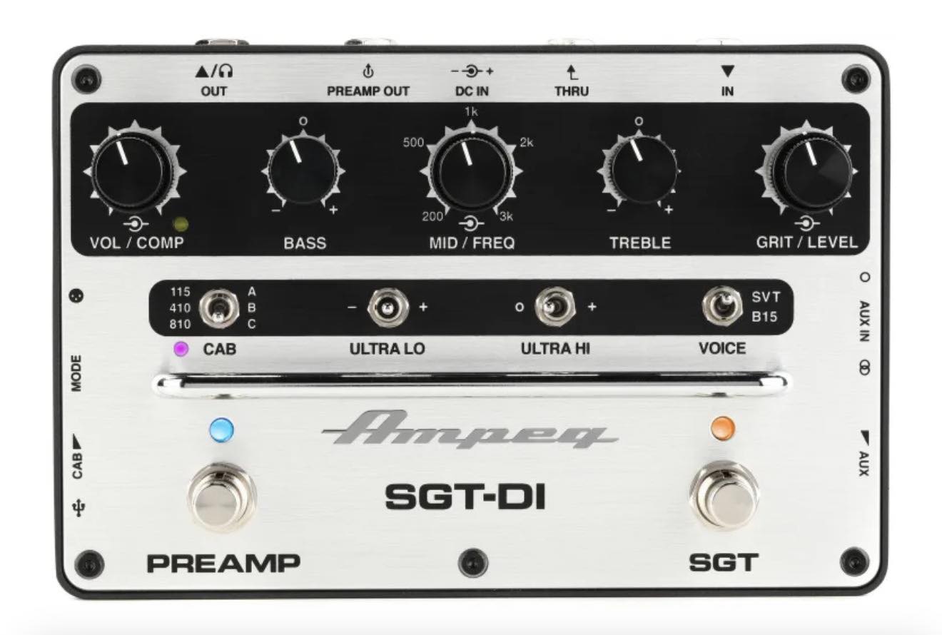 The new SGT-DI® Blue Line Anniversary Edition preamp and DI offers